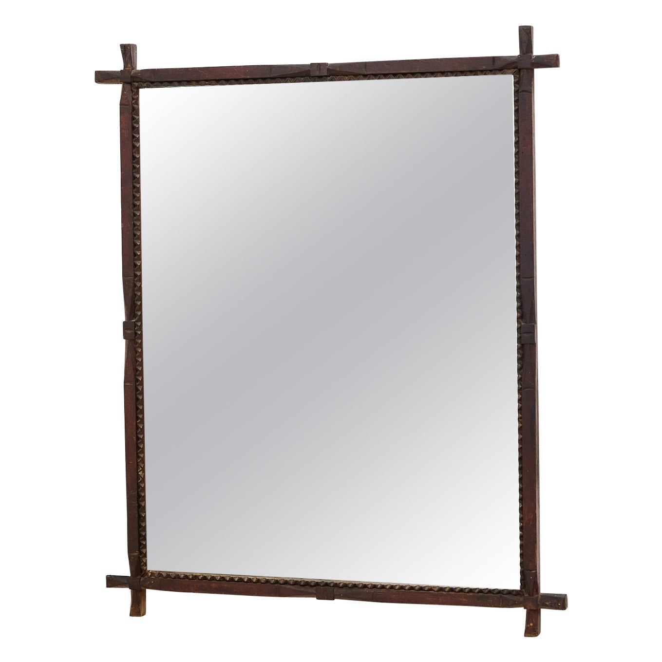 Tramp Art Mirror