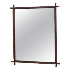 Tramp Art Mirror