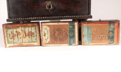 A Cabinet of Curiosities: Diminutive Tramp Art Secretary Desk