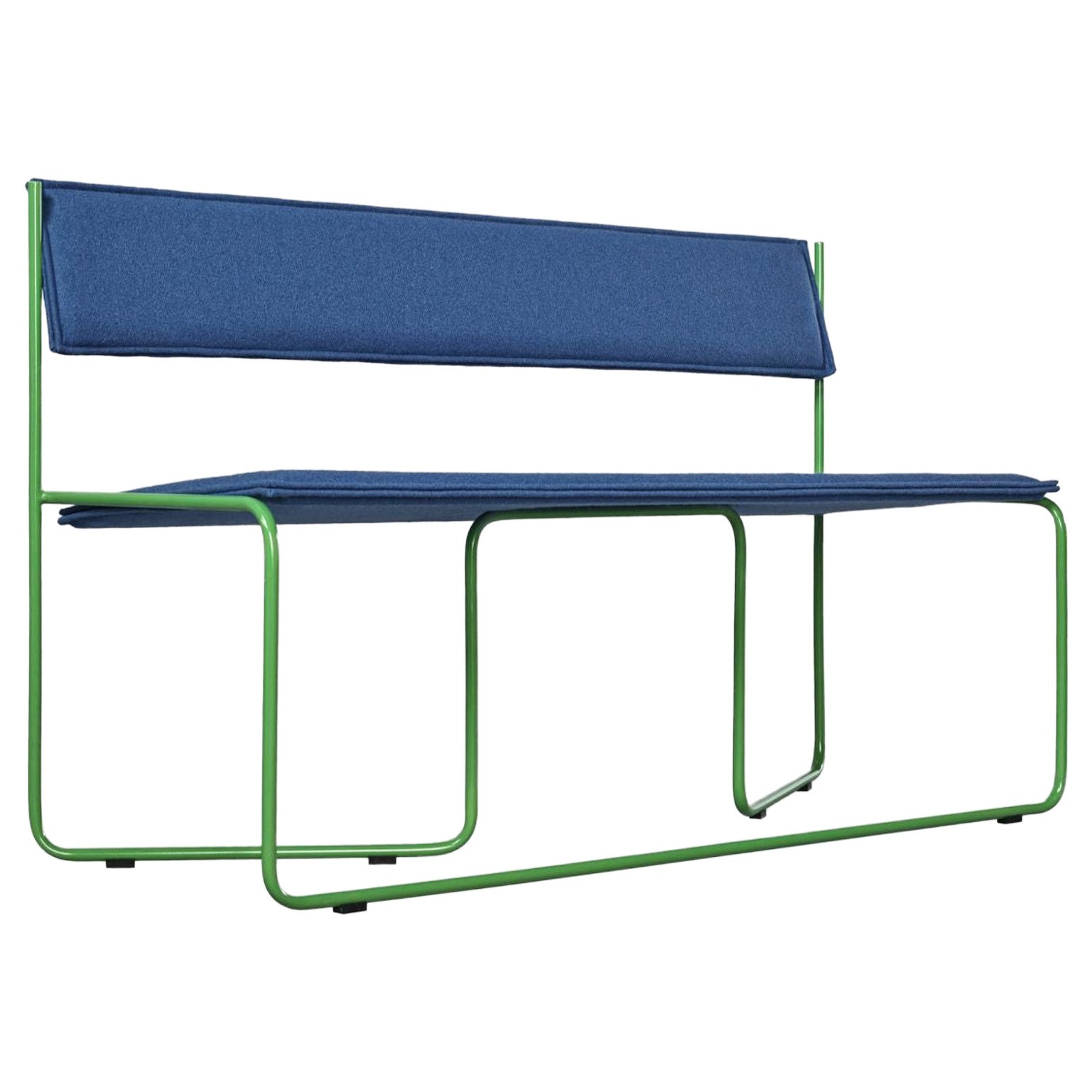 Trampolín Bench, Blue by Pepe Albargues For Sale