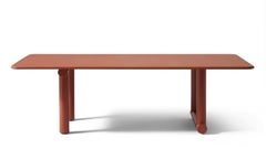 Trampoline Red Clay Color Dining Table by Patricia Urquiola for Cassina