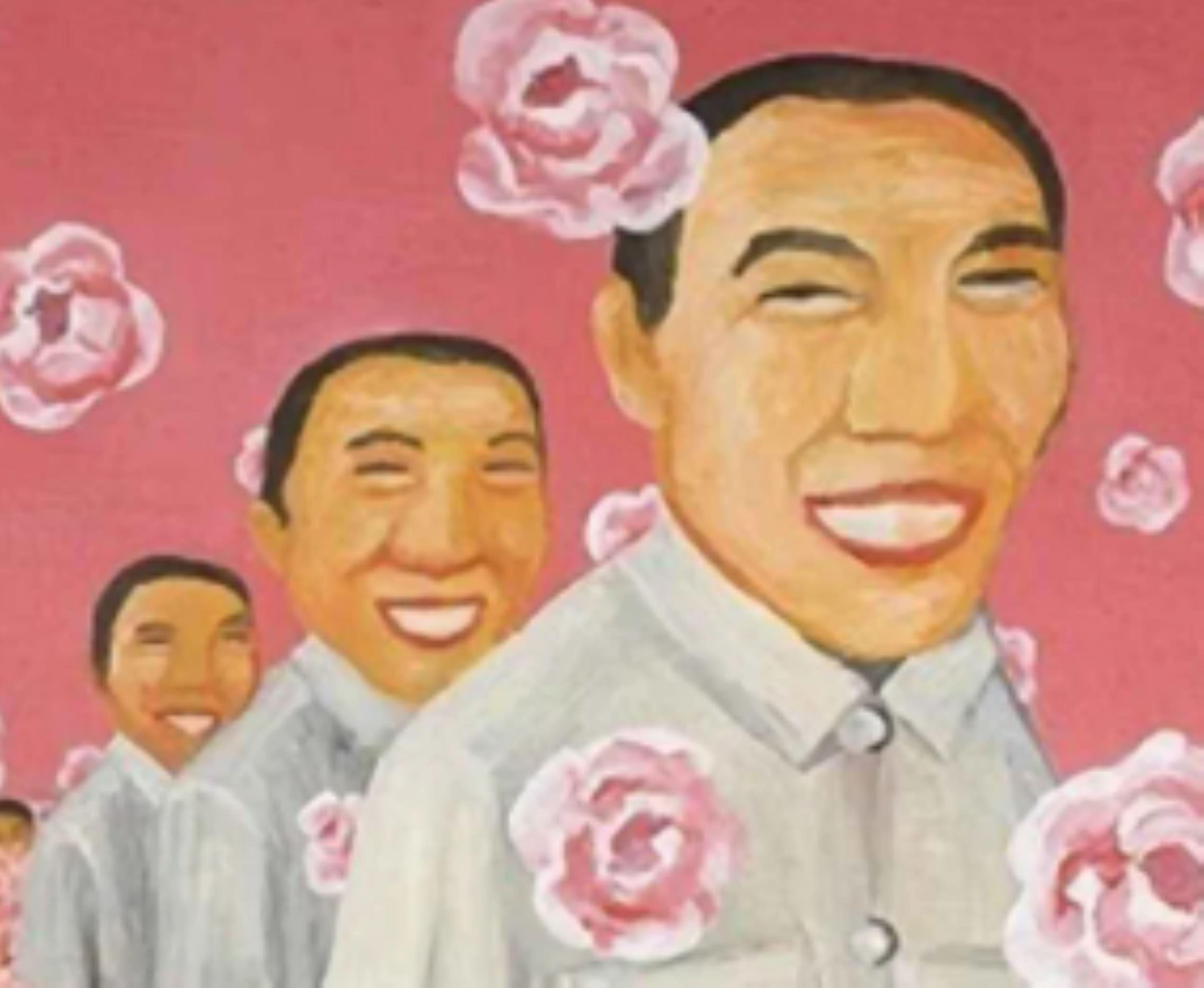 We Don't Know That the Sky is Not Blue - Contemporary Painting by Tran Trong Vu