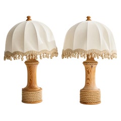 Lampes de table pin
