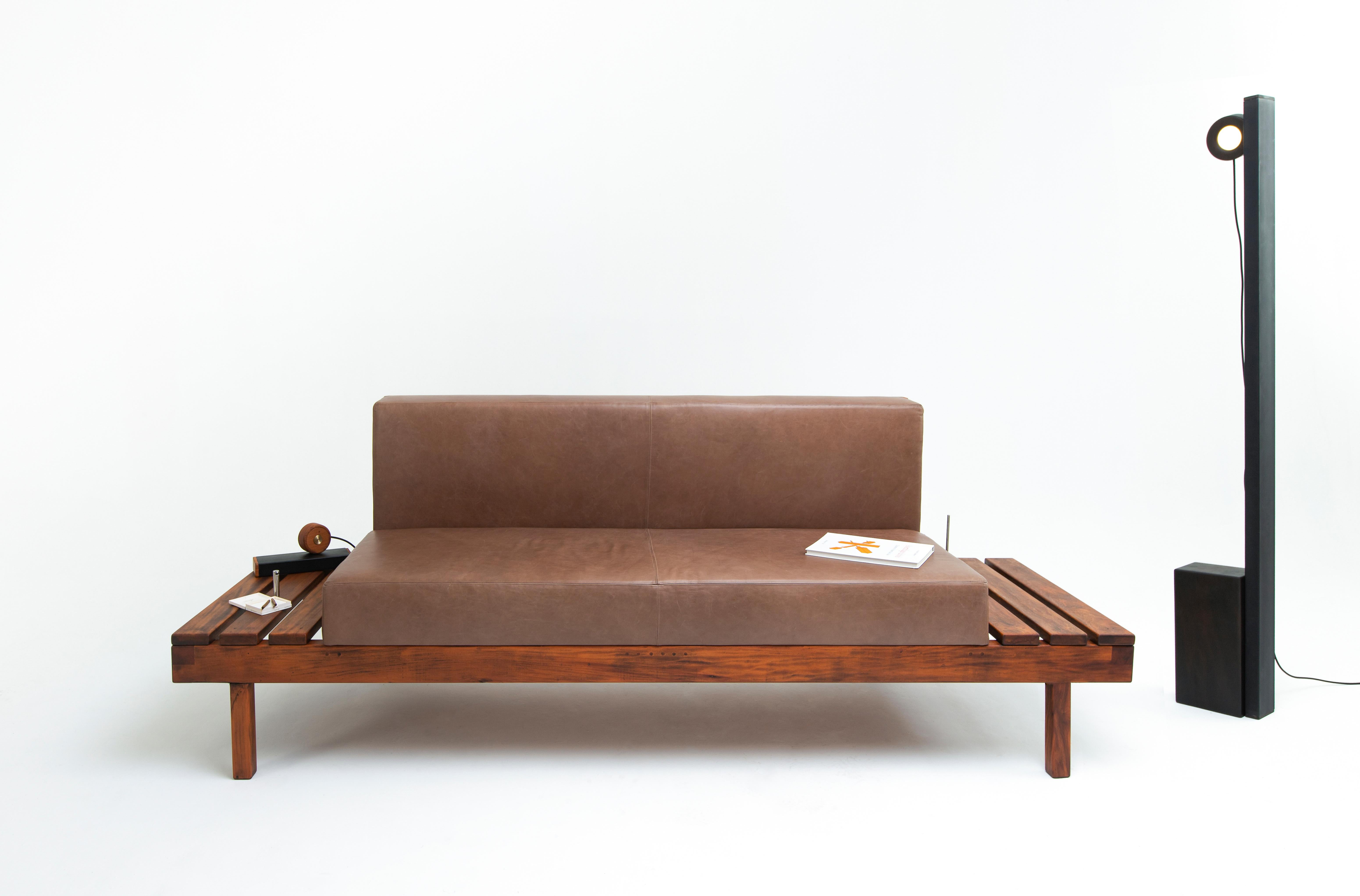 contemporary handcrafted sofa