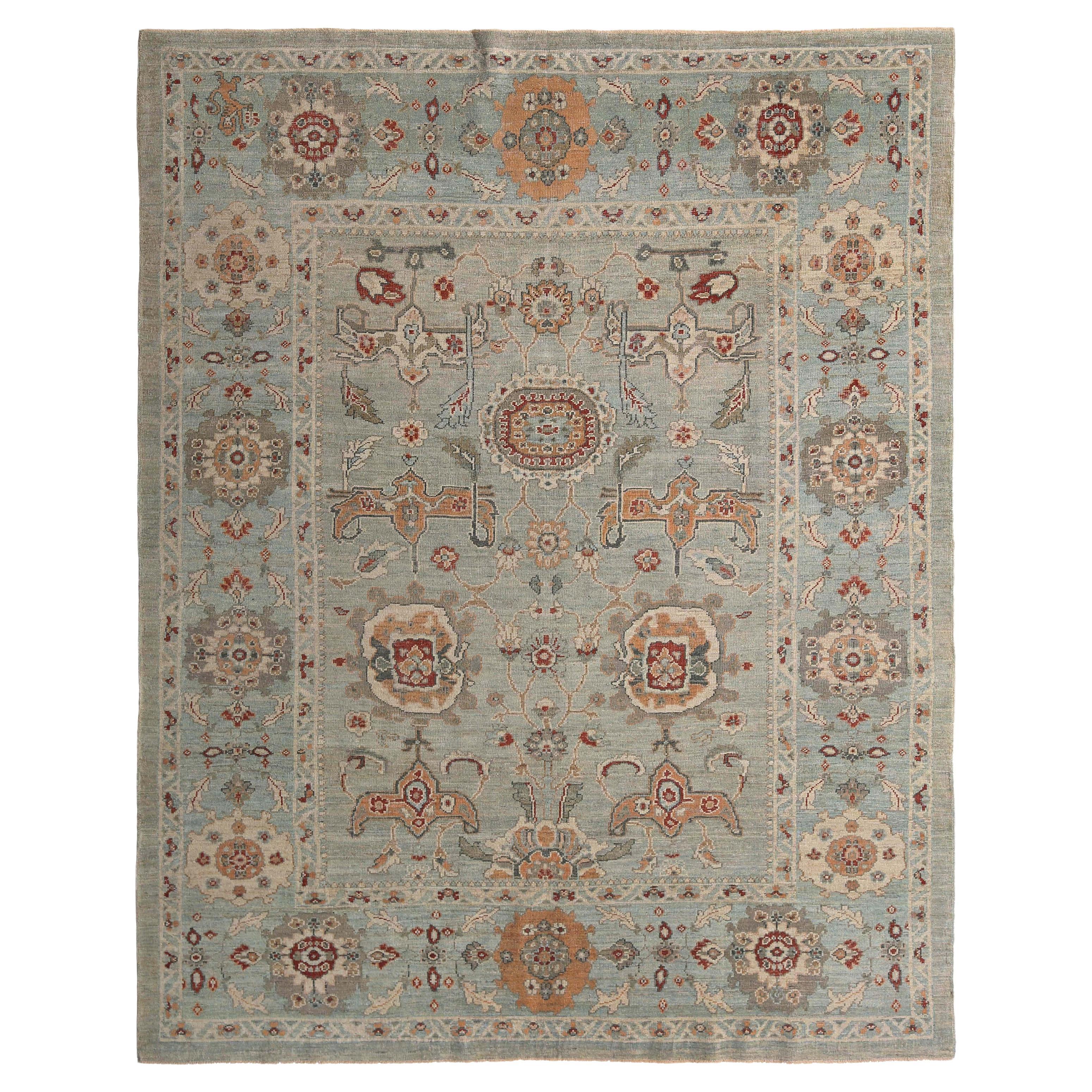 Tranditional Handmade Turkish Sultanabad Rug 