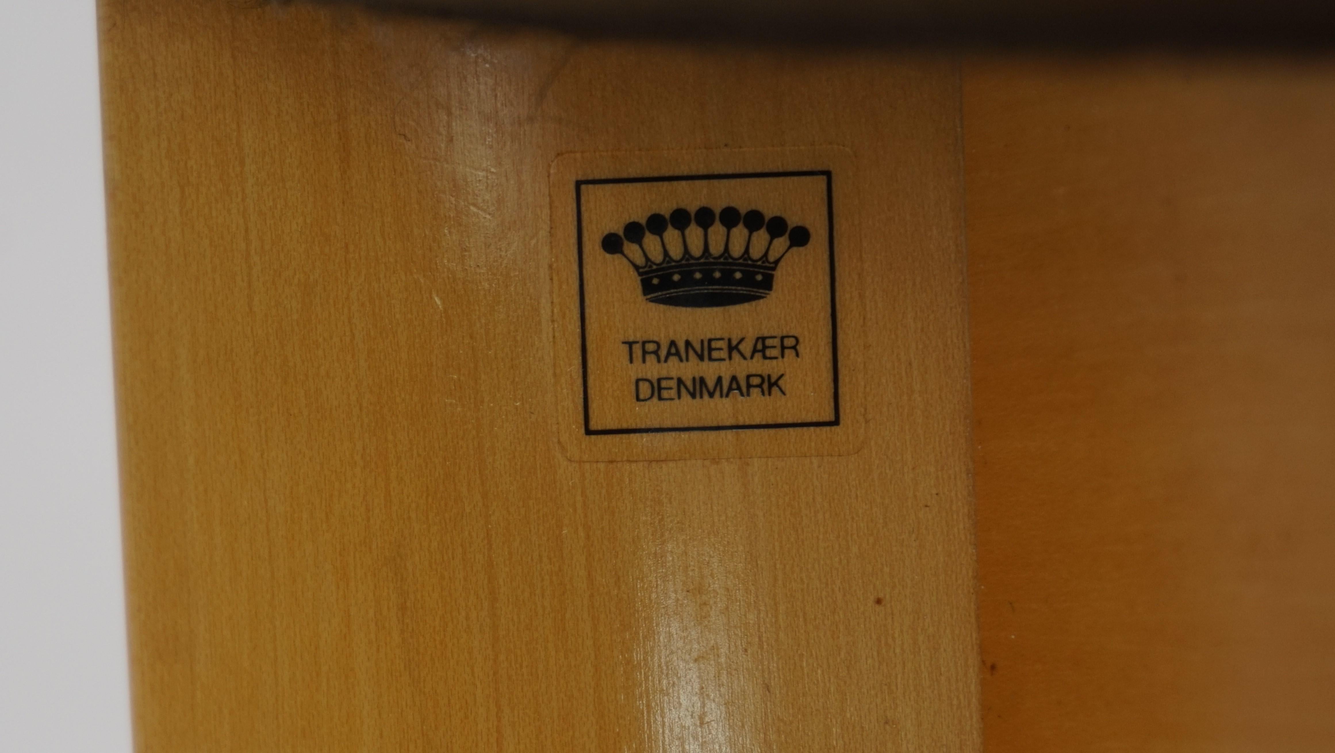 Set di 6 sedie da pranzo Iris Tranekaer di Bob van der Berghe, 1980 in vendita 5