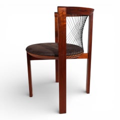 Tranekaer String side/dining chair par Niels Jorgen Haugesen, 1970