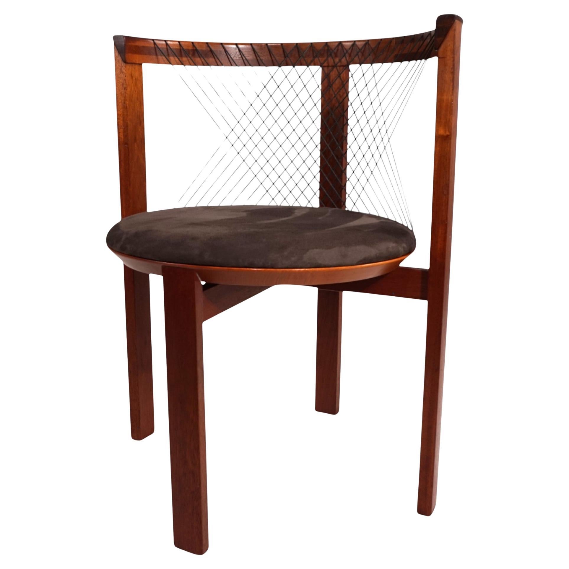 Tranekaer String side/dining chair by Niels Jorgen Haugesen, 1970 For Sale