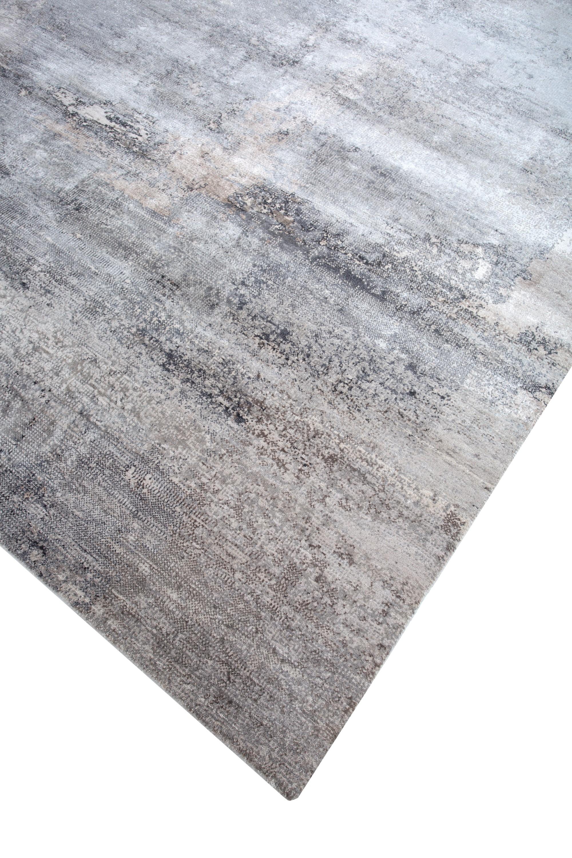 Modern Tranquil Prism Classic Gray & Ashwood 200X300 cm Handknotted Rug For Sale