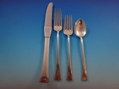 Tranquility by International Sterling Silver Flatware Service for 6 Set 41 Pcs