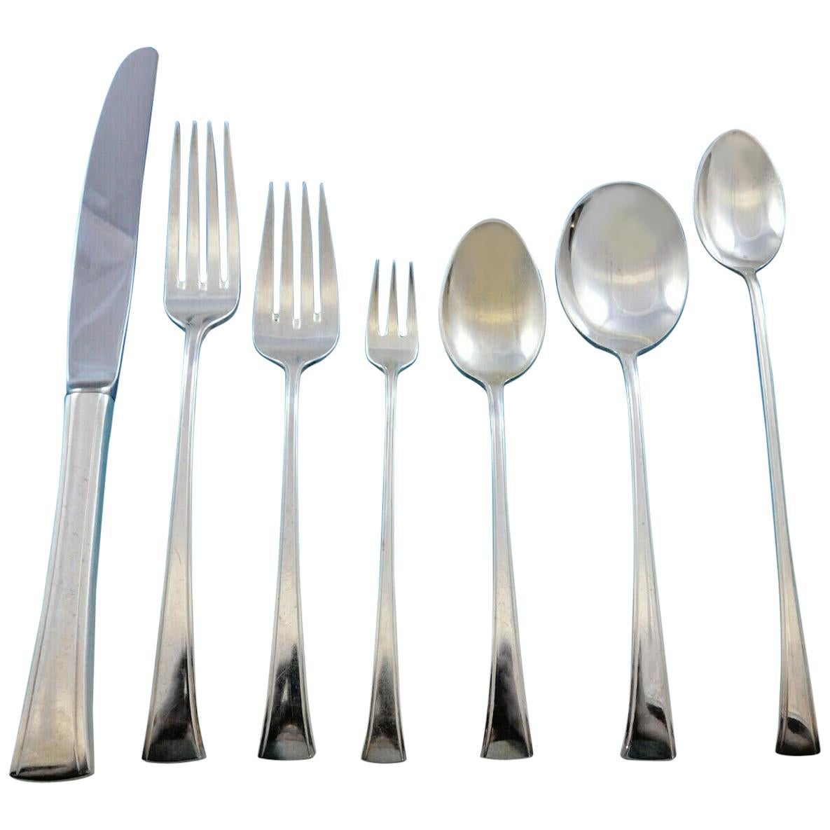 Tranquility by International Sterling Silver Flatware Set 8 Service 58 Pieces