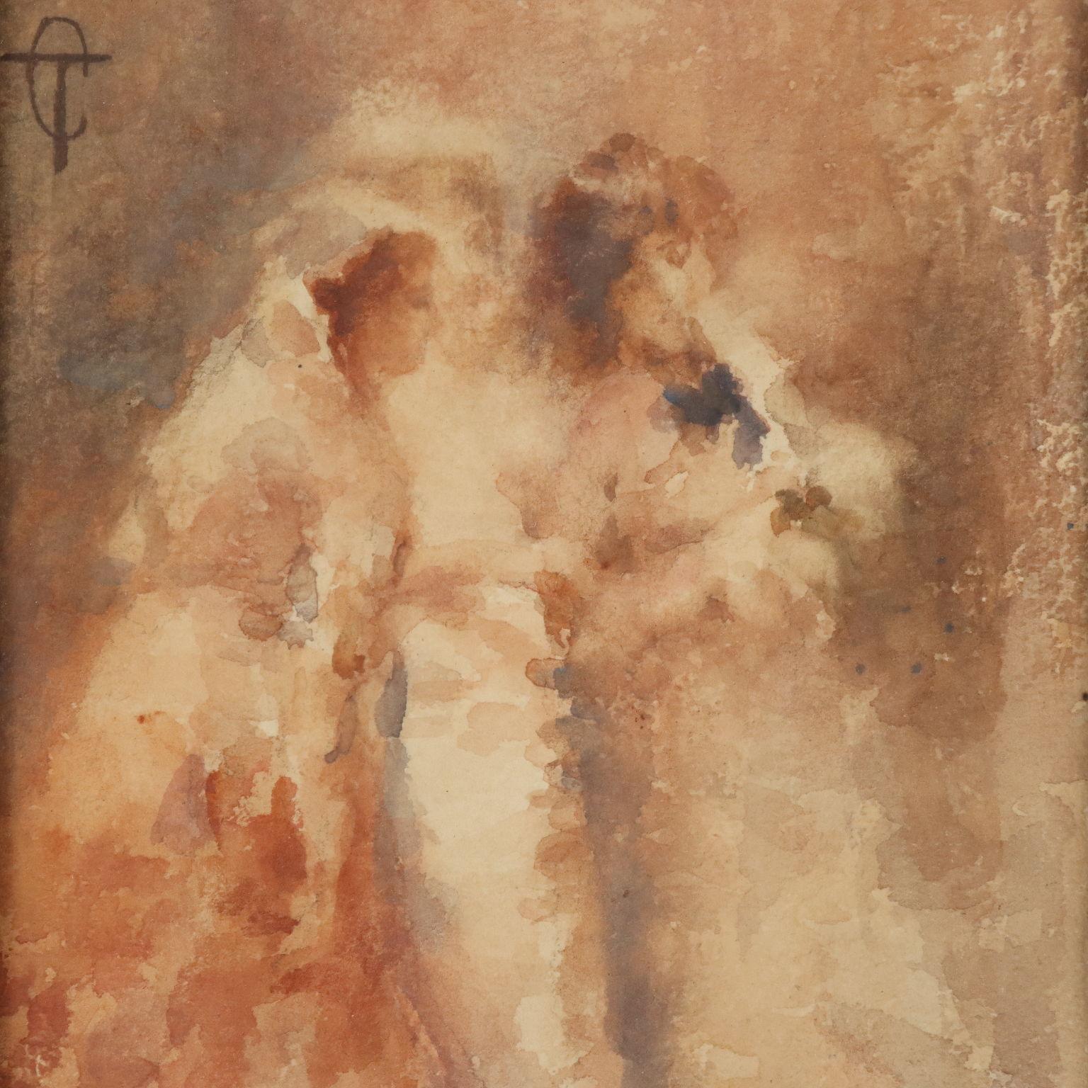 Vertraulichkeiten 19. Jahrhundert (Sonstige Kunststile), Painting, von Tranquillo Cremona