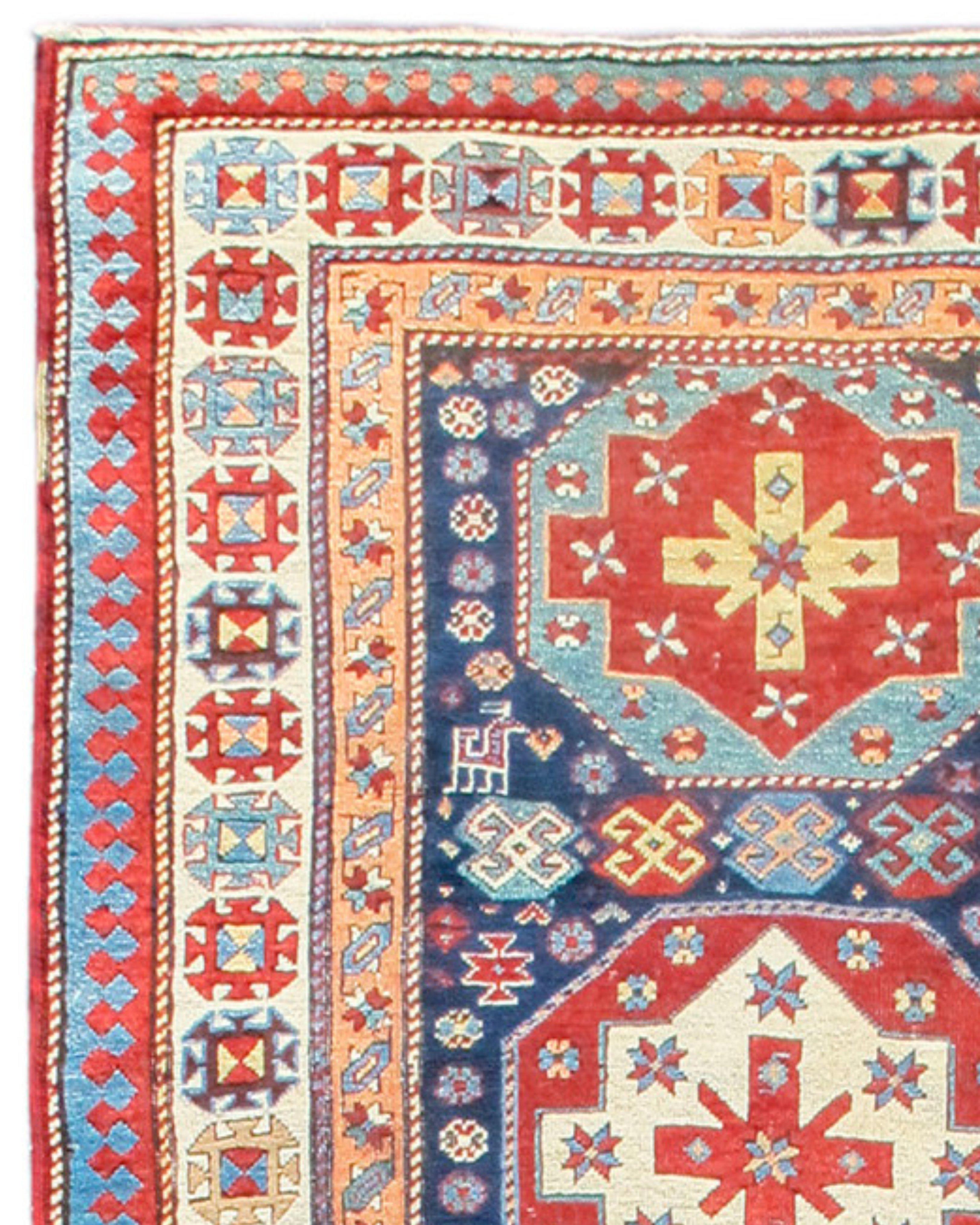 Trans-Caucasian Runner Rug, Late 19th century

Additional Information:
Dimensions: 3'8