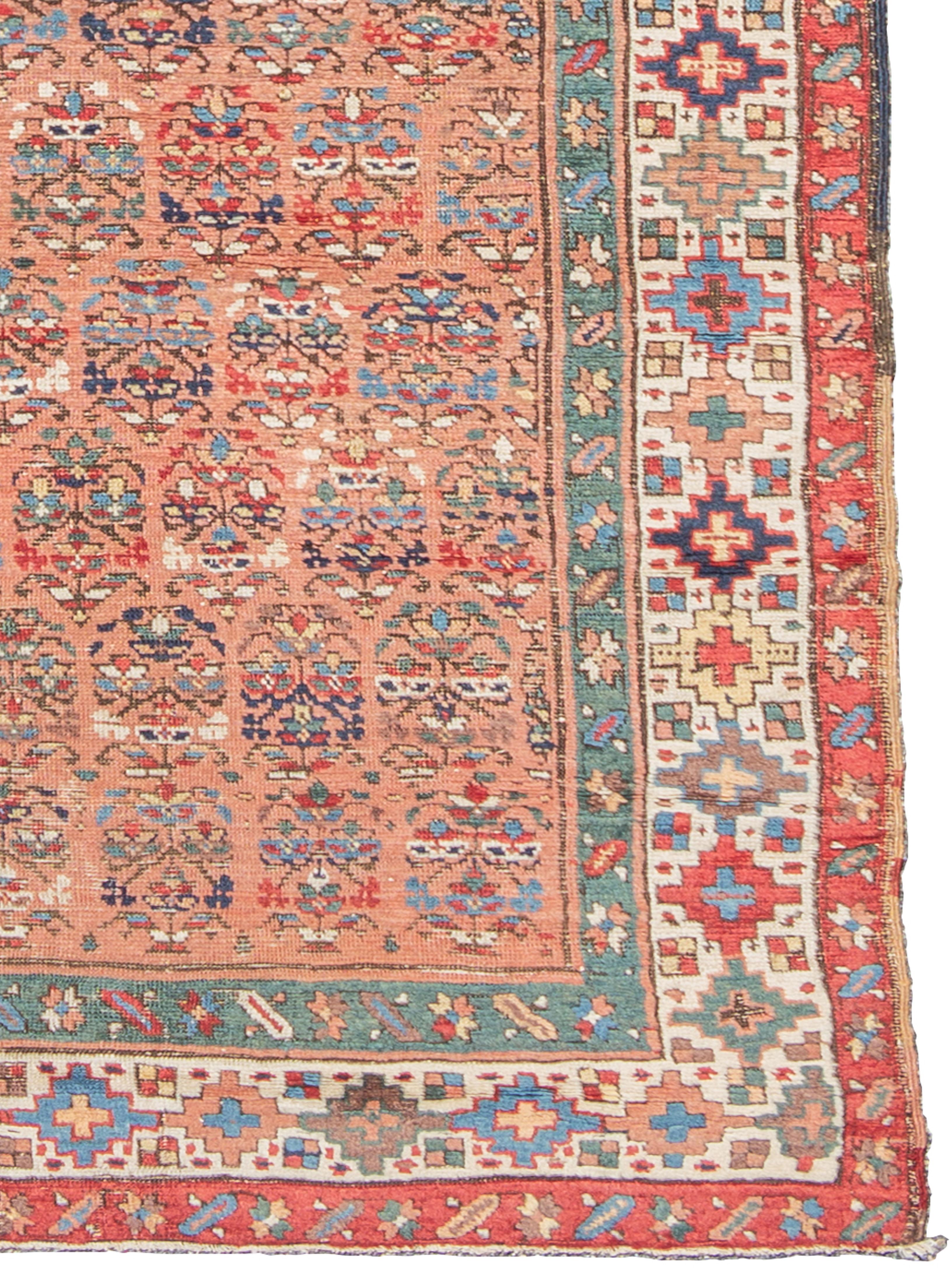 Persian Transcaucasian runner, Late 19th Century For Sale