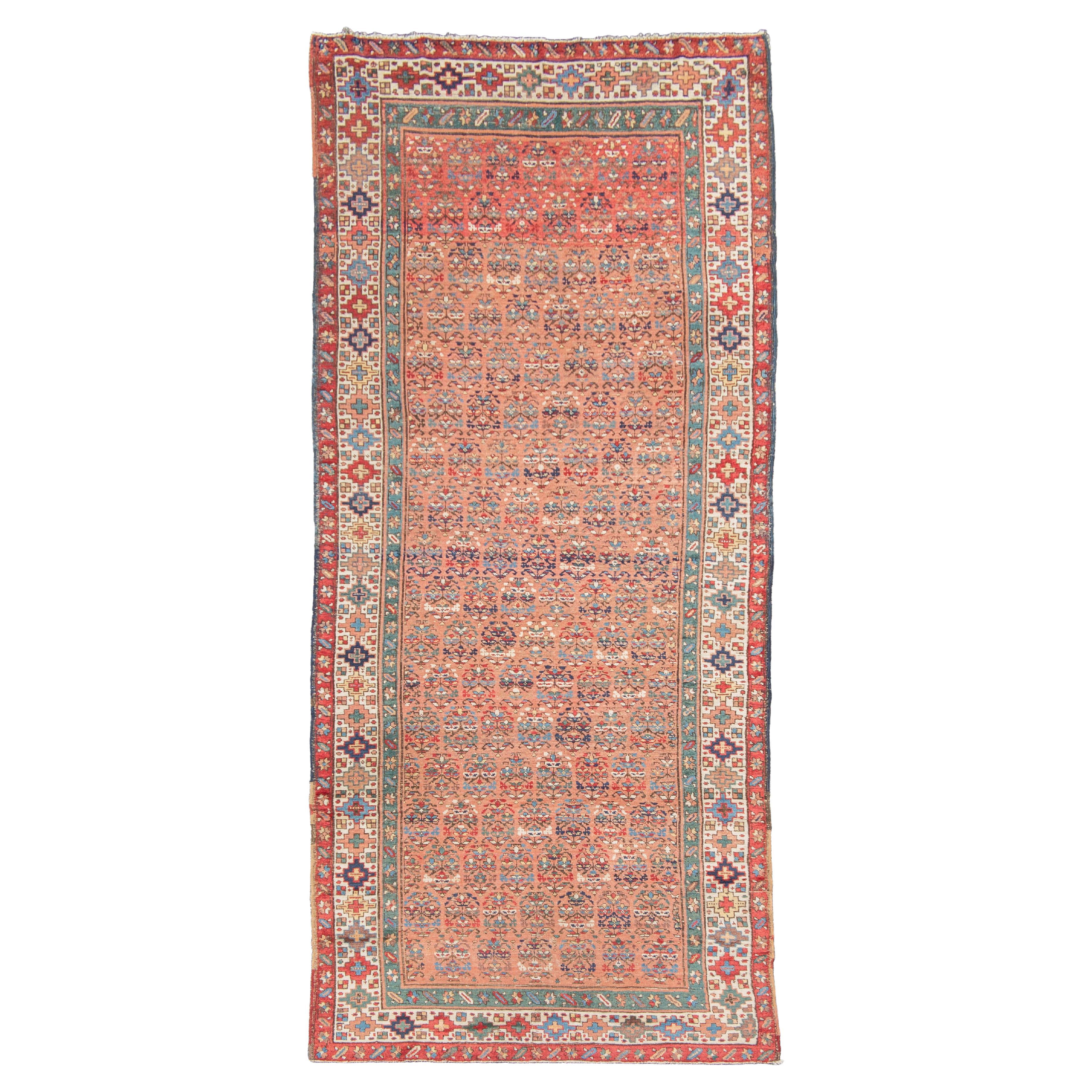 Transcaucasian runner, Late 19th Century For Sale