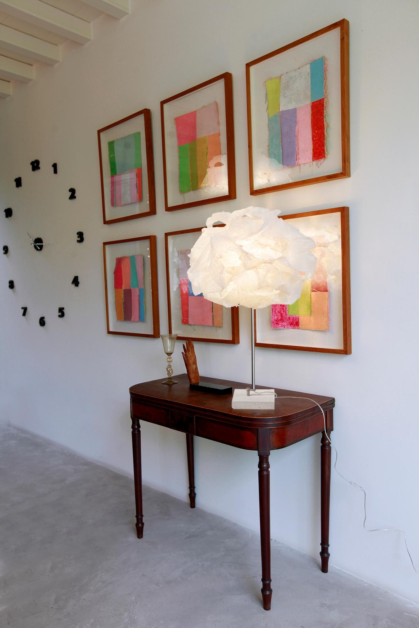 Thai Transcendence Table by Ango - Handcrafted Sculptural Table Light For Sale