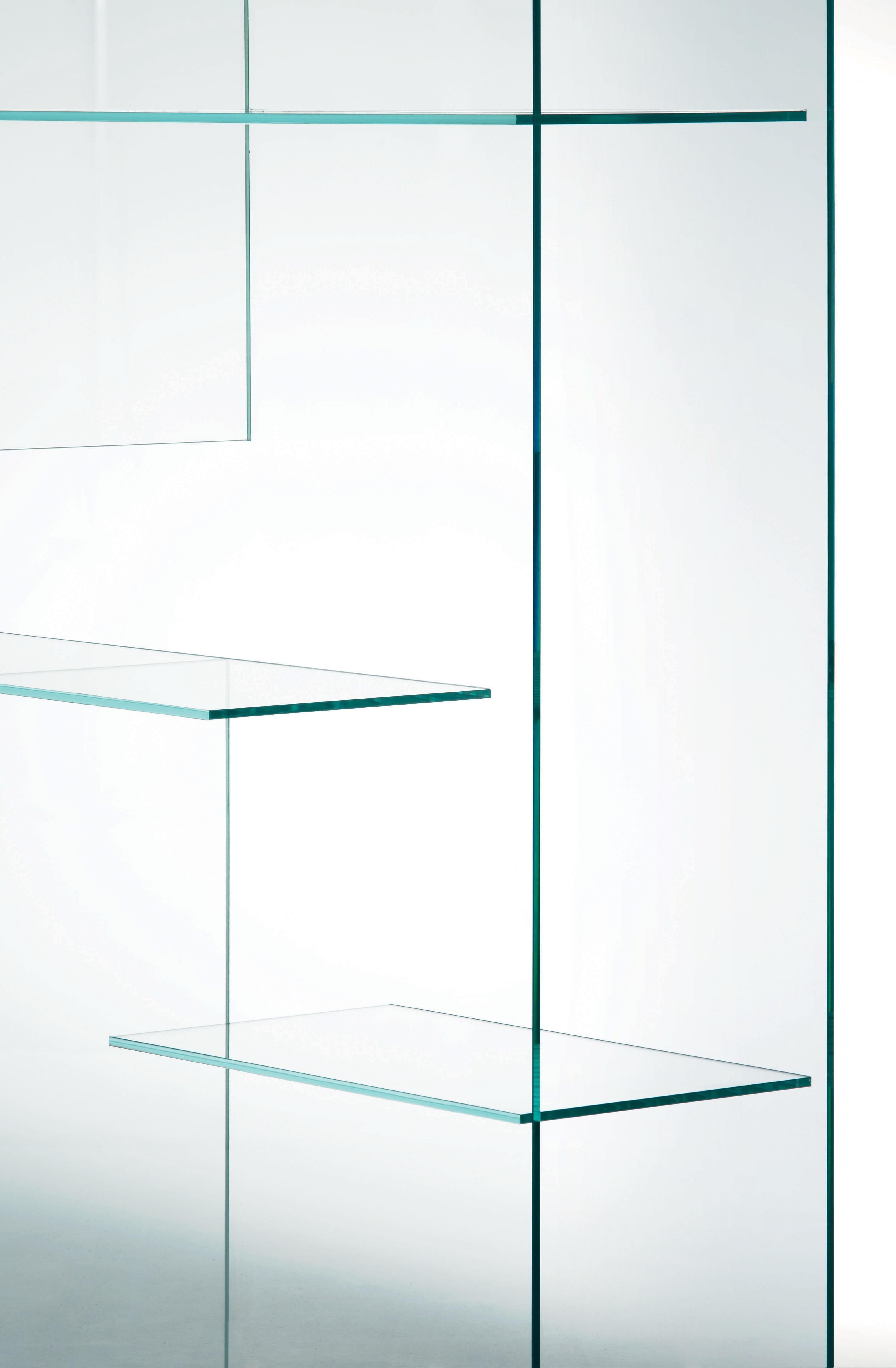 Mueble TRANSFIX de cristal, de Marc Krusin, Kensaku Oshiro de Glas Italia en Nuevo estado para la venta en Brooklyn, NY