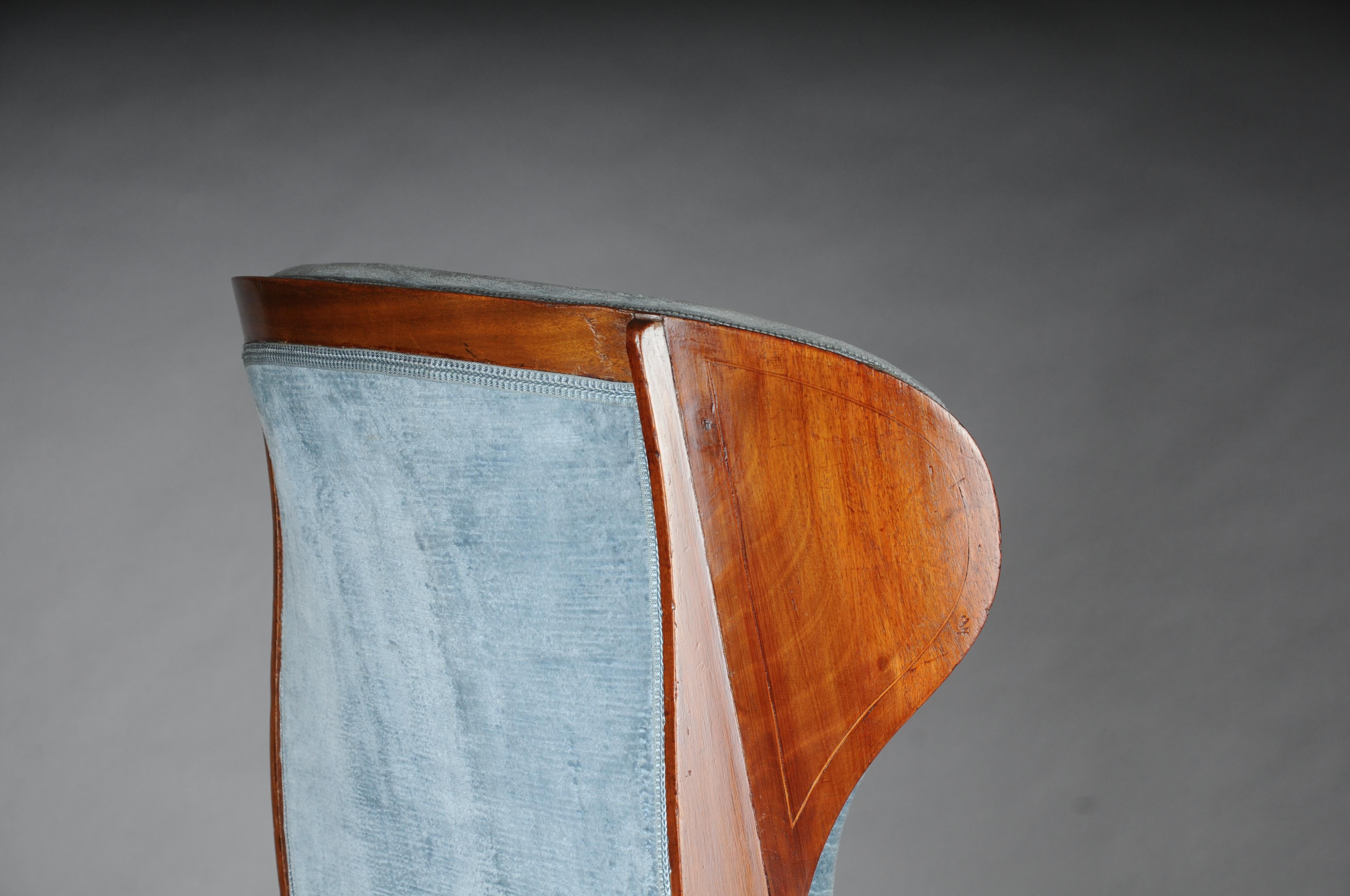 Transformable armchair attributed to Schinkel, circa 1825, Mahogany For Sale 2