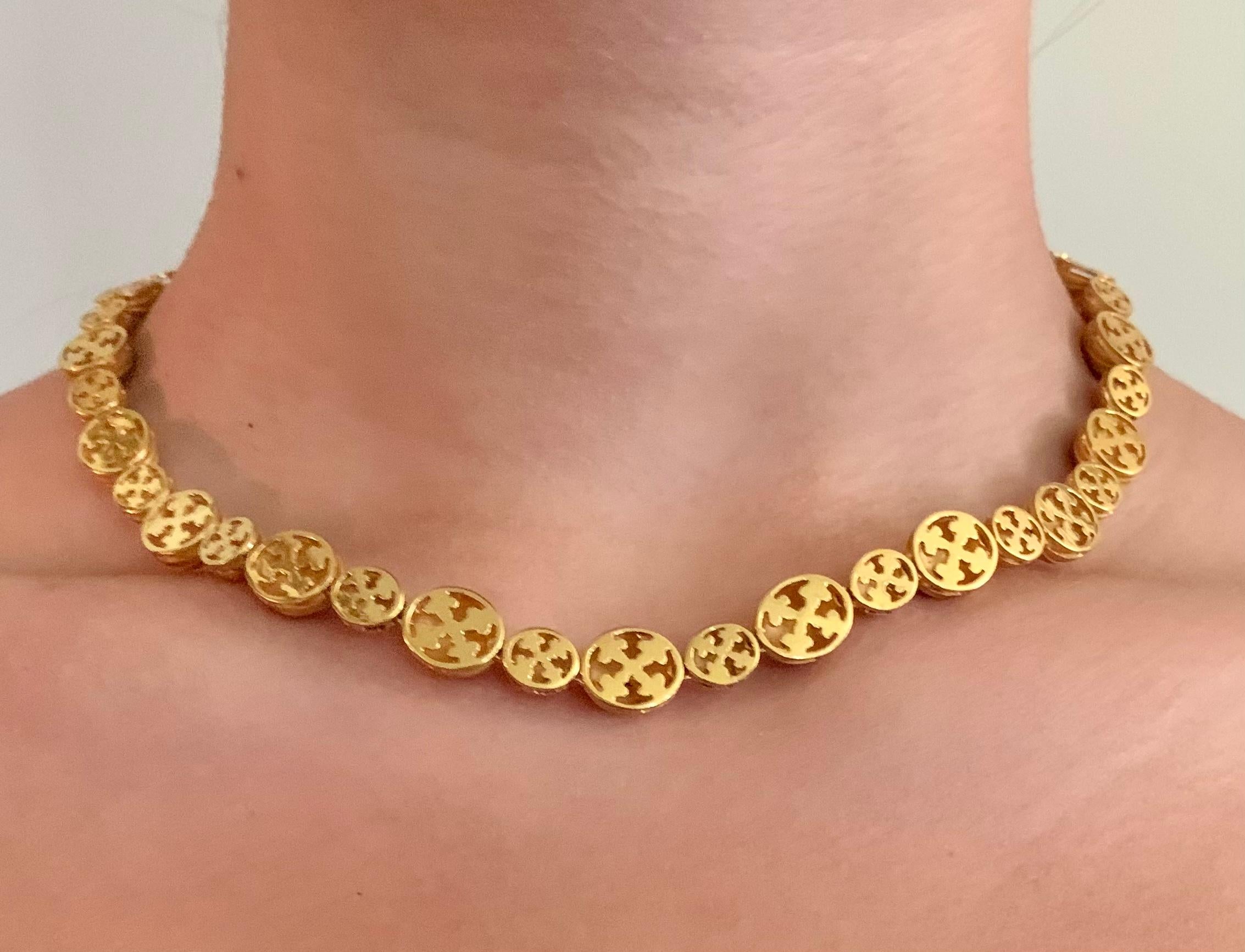 Transformable Halskette im byzantinischen Stil Reticulated 18K Gelbgold Kreuzdesign im Angebot 4