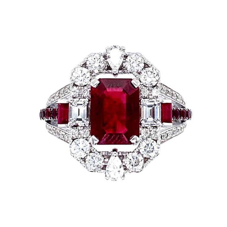 Rubis Verneuil Sang De Pigeon 8mm Qualité Joaillerie - Créé