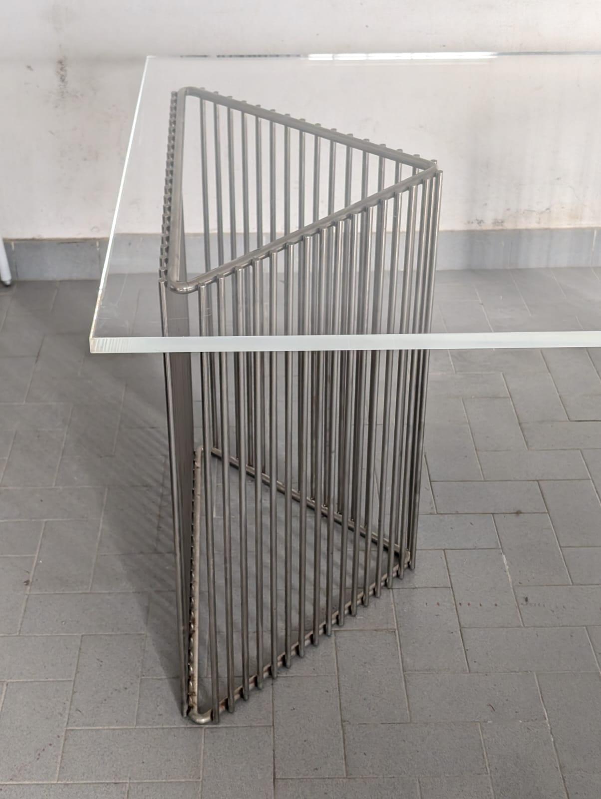Verwandelbarer Tisch von Francois Arnal, 1970er Jahre im Zustand „Gut“ im Angebot in Medesano, Parma