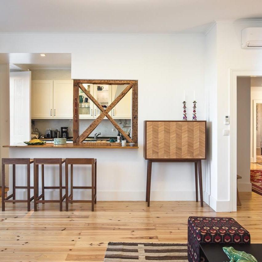 Wood Transformable Walnut Cabinet with Versatile Design-Bar, Desk, or Storage For Sale