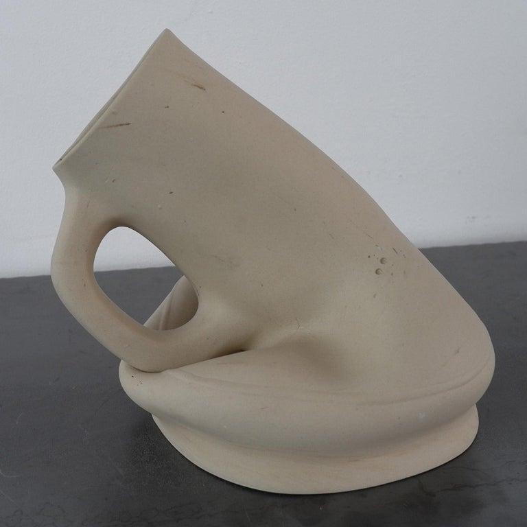 Dutch 'Transformation, Deformation' Ceramic Kettle by Nacho Carbonell For Sale