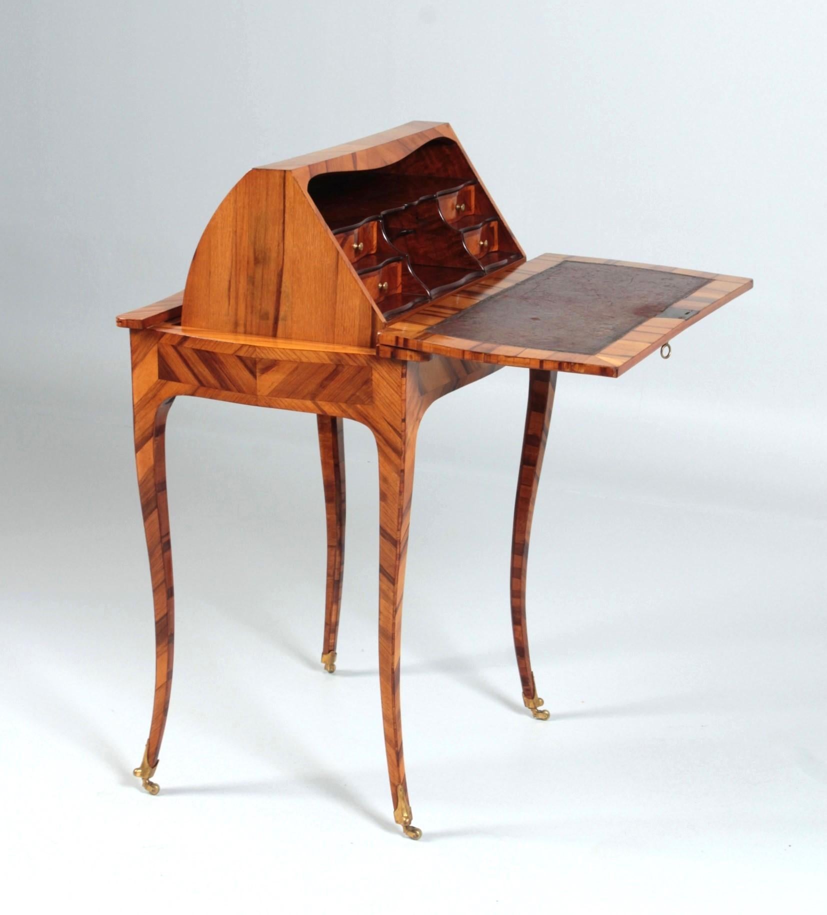 Transforming Ladies Desk, so called Secretaire a Culbute, France, 19th Century For Sale 8
