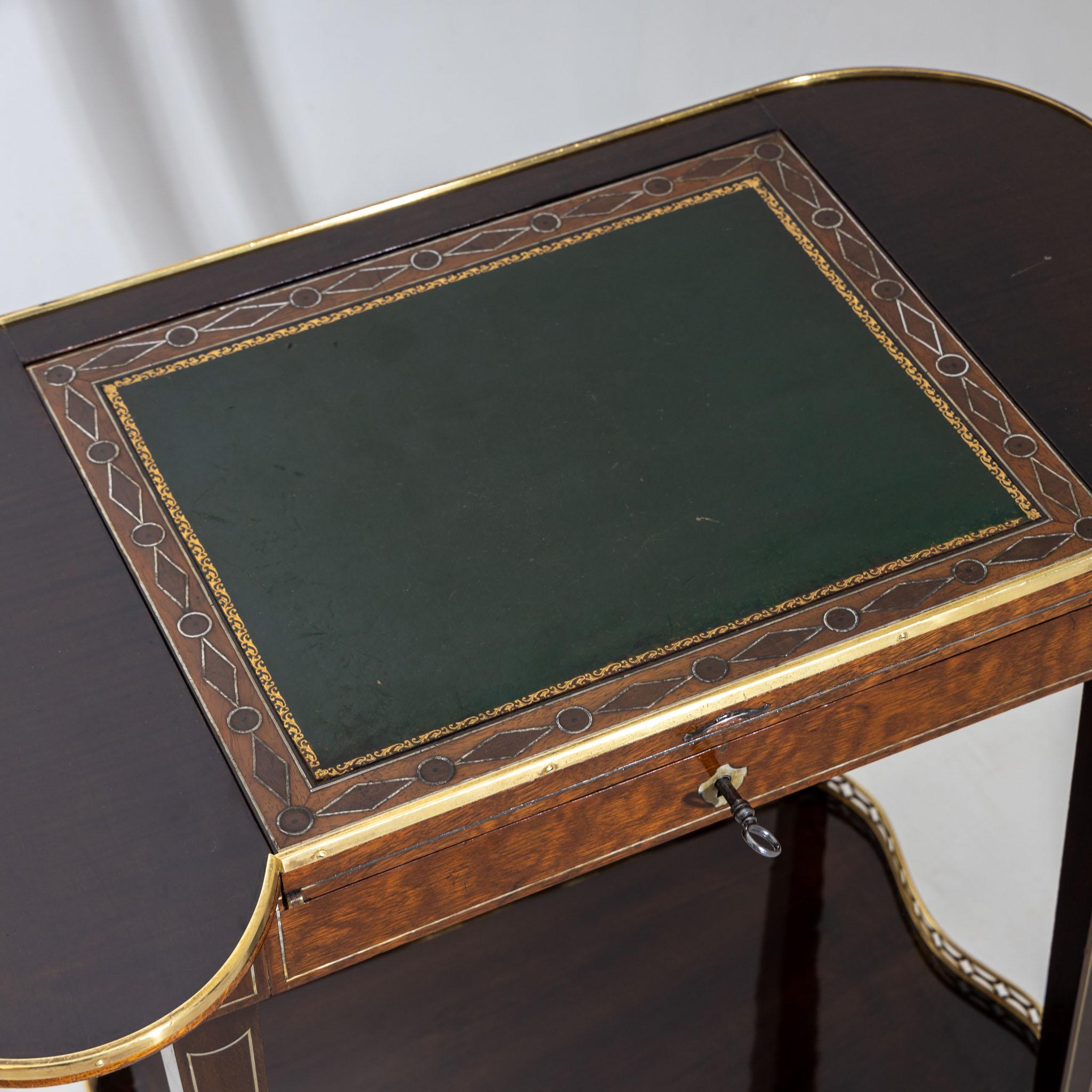 Empire Transforming Table by Martin-Guillaume Biennais, Consulat Period, France circa 1 For Sale