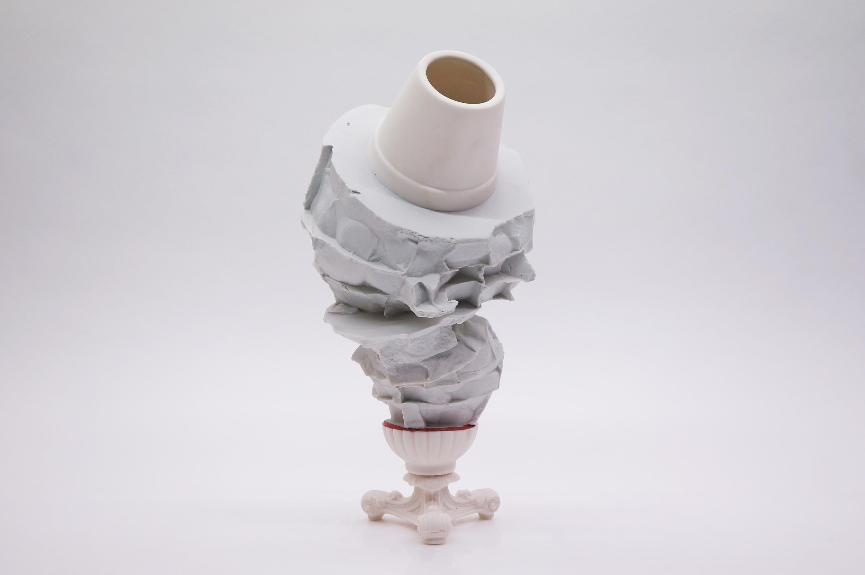 TransForms Plus Porcelain Vase by Monika Patuszyńska For Sale 8
