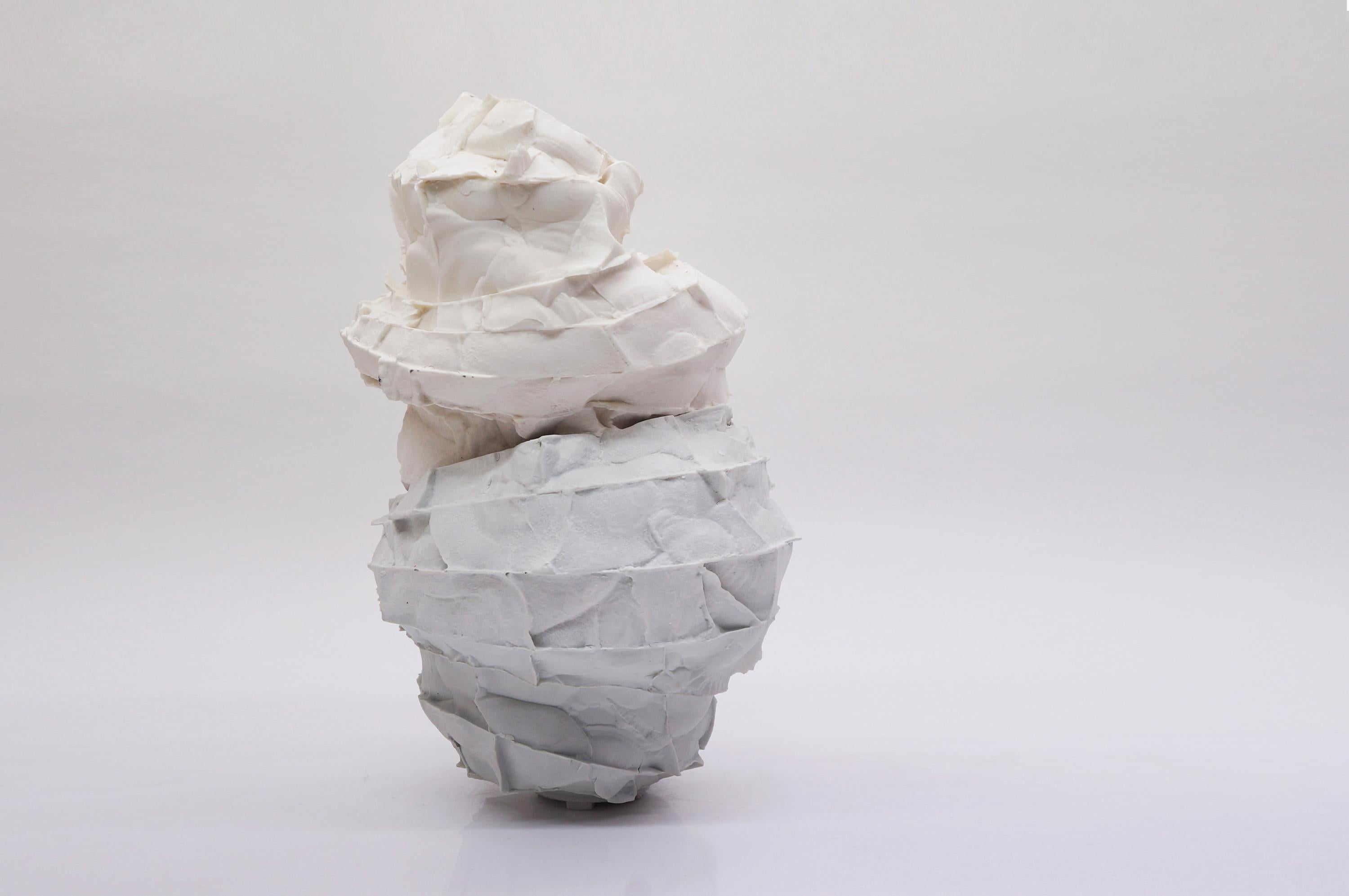 Contemporary TransForms Plus Porcelain Vase by Monika Patuszyńska For Sale