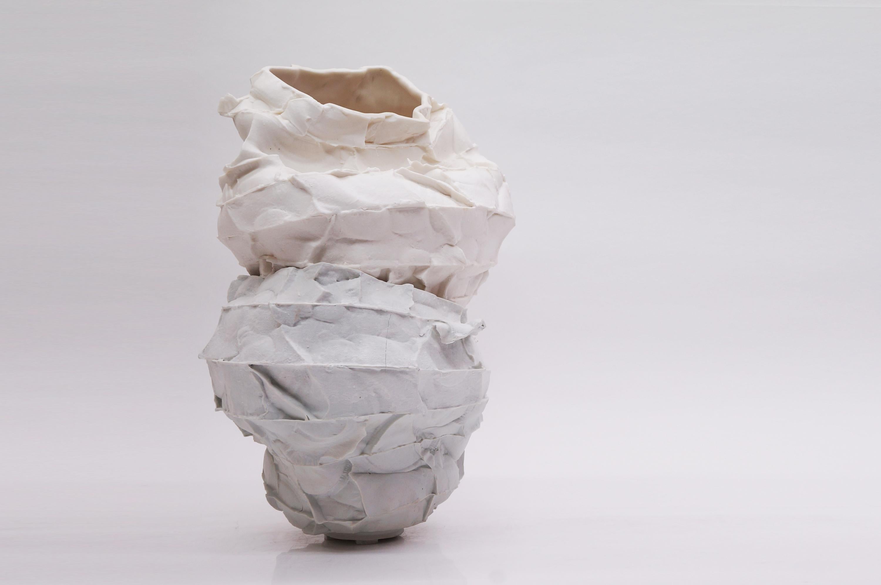 TransForms Plus Porcelain Vase by Monika Patuszyńska For Sale 1