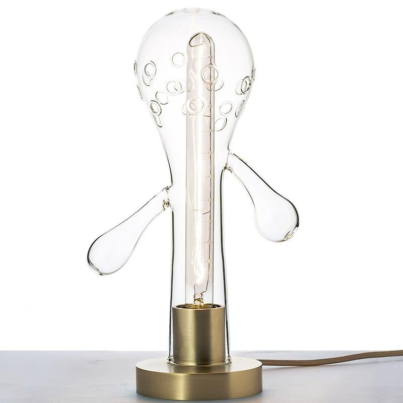 Transgenic-Tischlampe von Secondome Edizioni (Postmoderne) im Angebot
