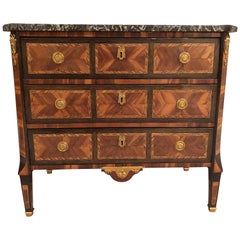 Transition Chest of Drawers, France, 1780