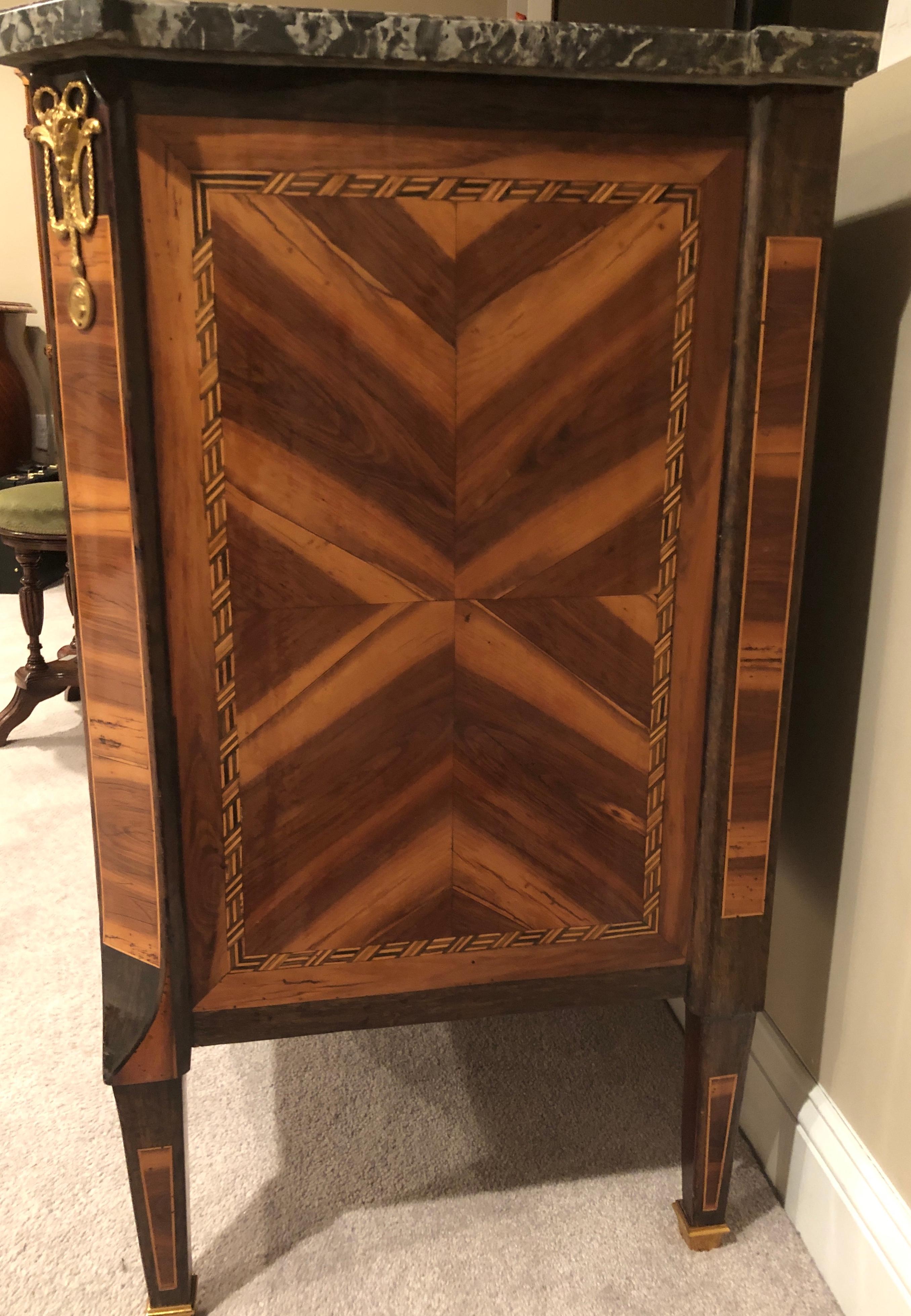 Transition Chest of Drawers, France, 1780 4