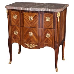 Antique Transition Commode Stamped Jean-baptiste II Tuart