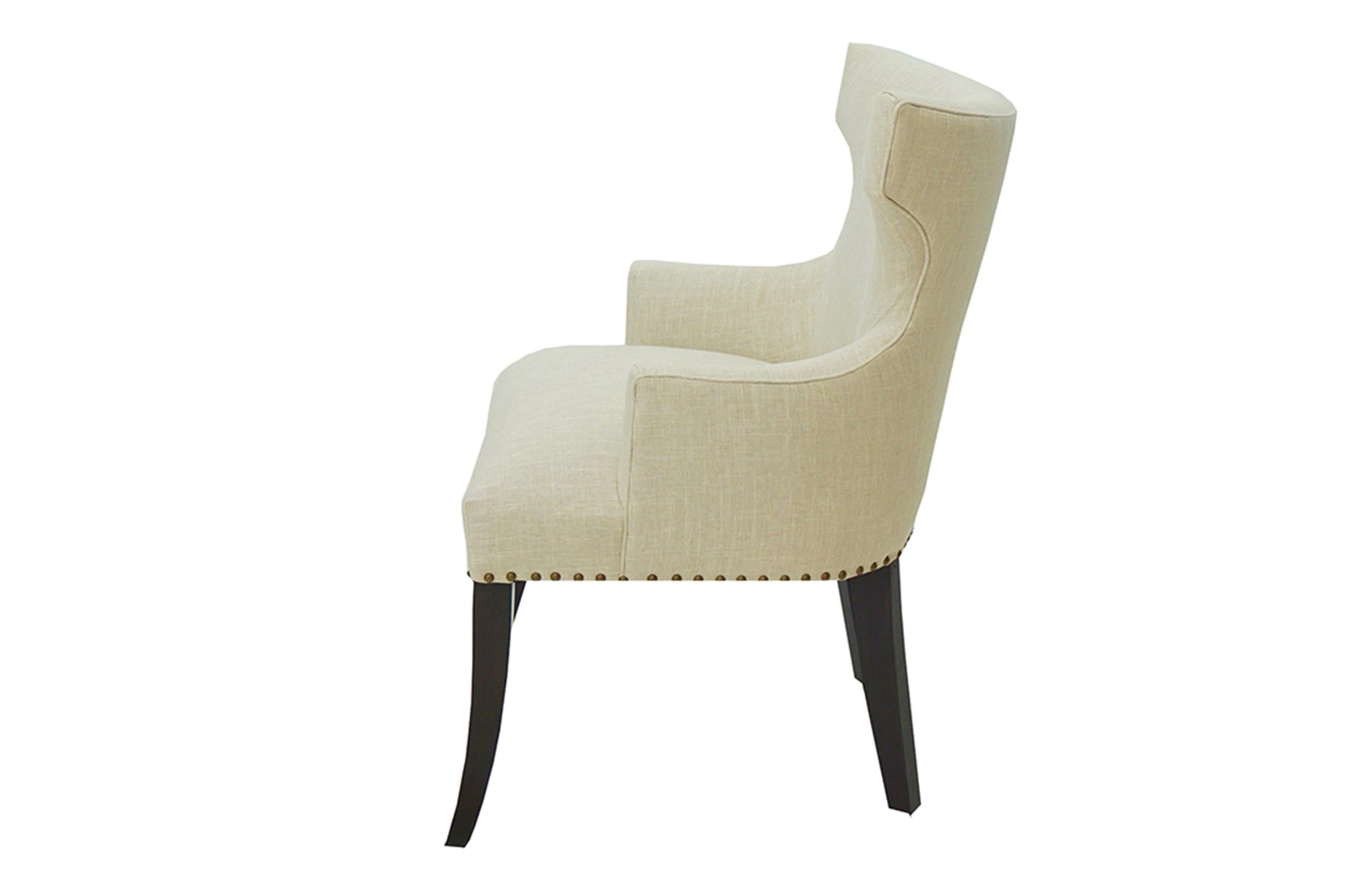 Americano Sedia da pranzo con schienale a botte di transizione realizzata su ordinazione in vendita