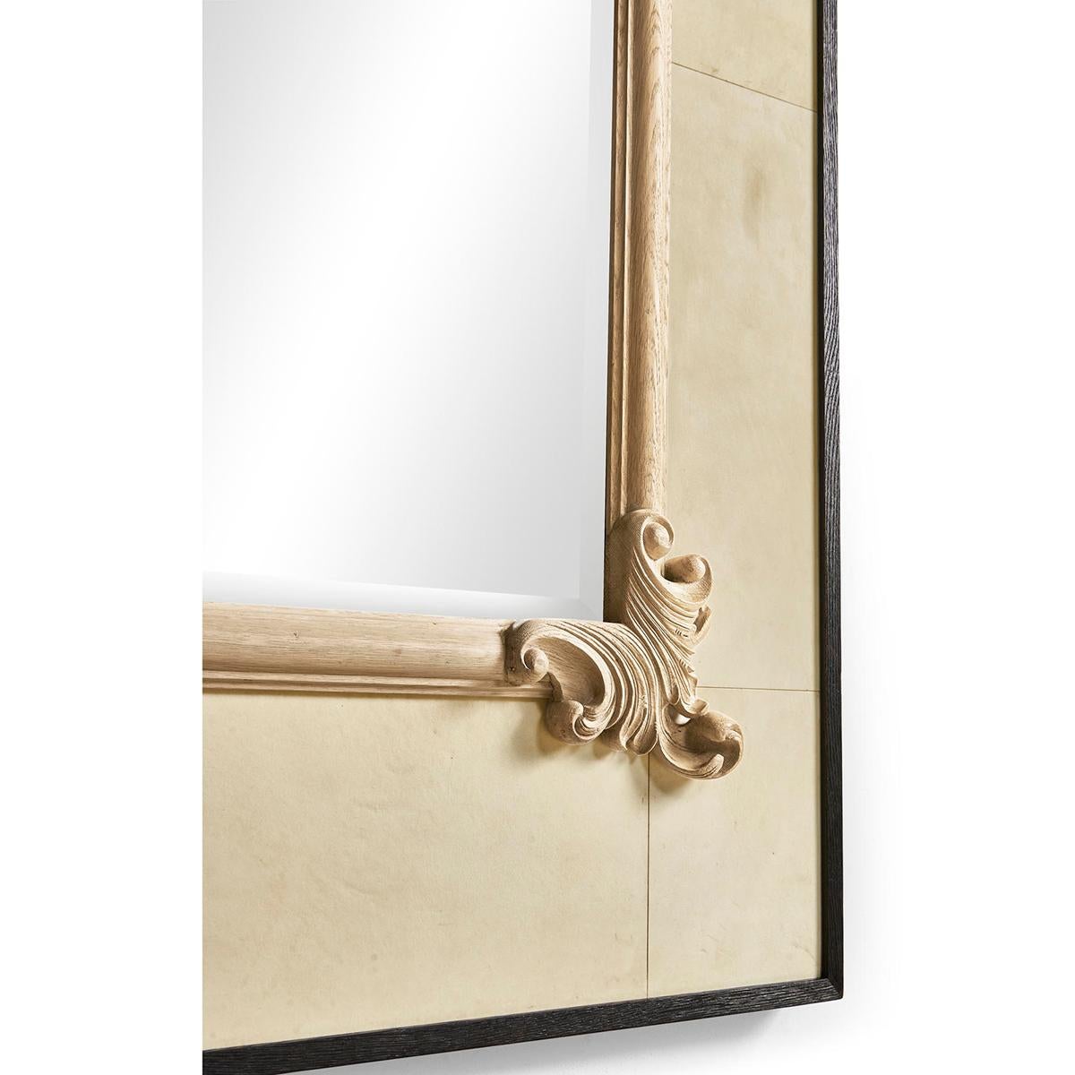 Georgian Transitional Classic Wall Mirror For Sale