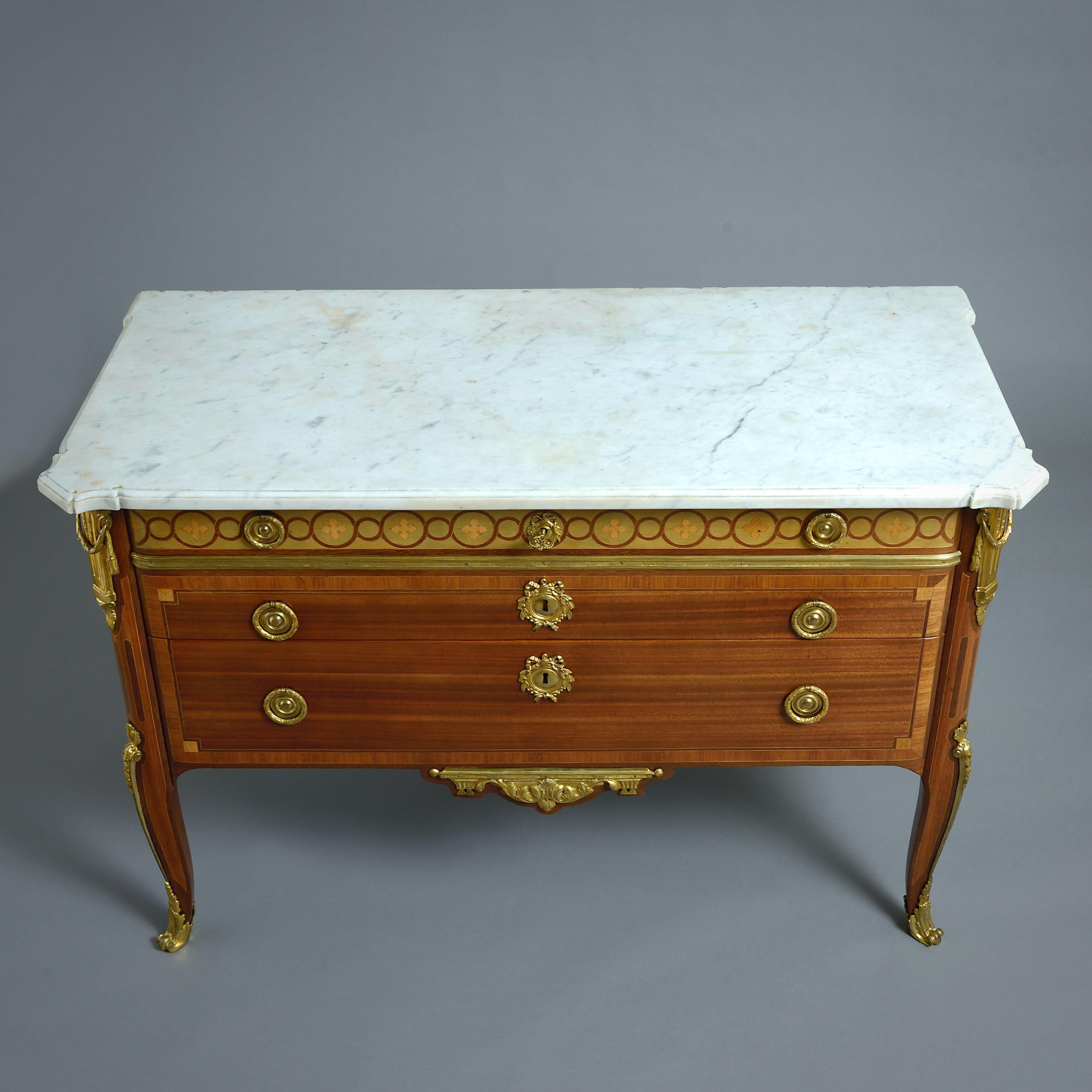XVIIIe siècle et antérieur Commode transitionnelle de Jean-Baptiste Tuart et Ferdinand Bury en vente