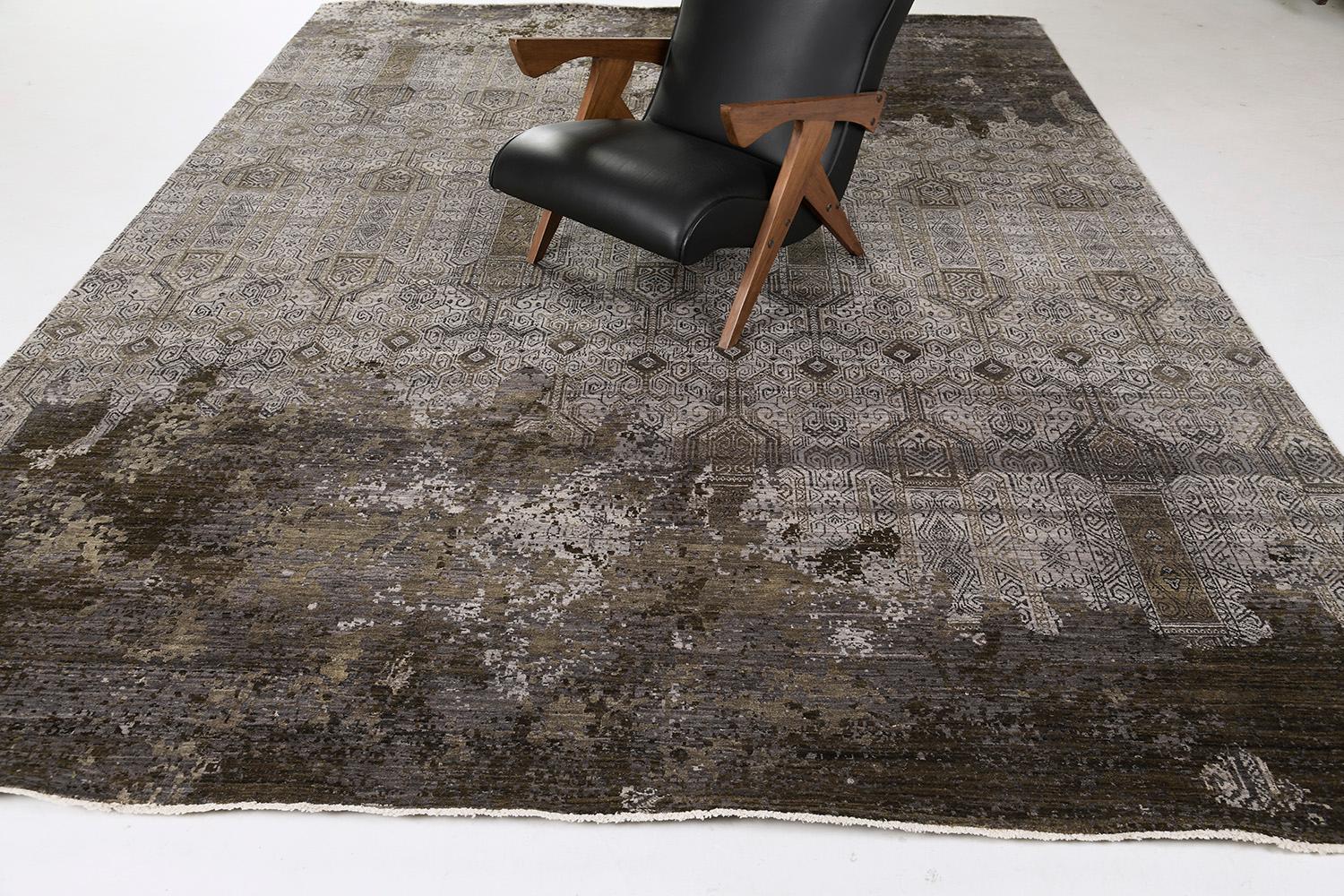 Indian Transitional Design Allure Rug Sofia by Mehraban Rugs For Sale