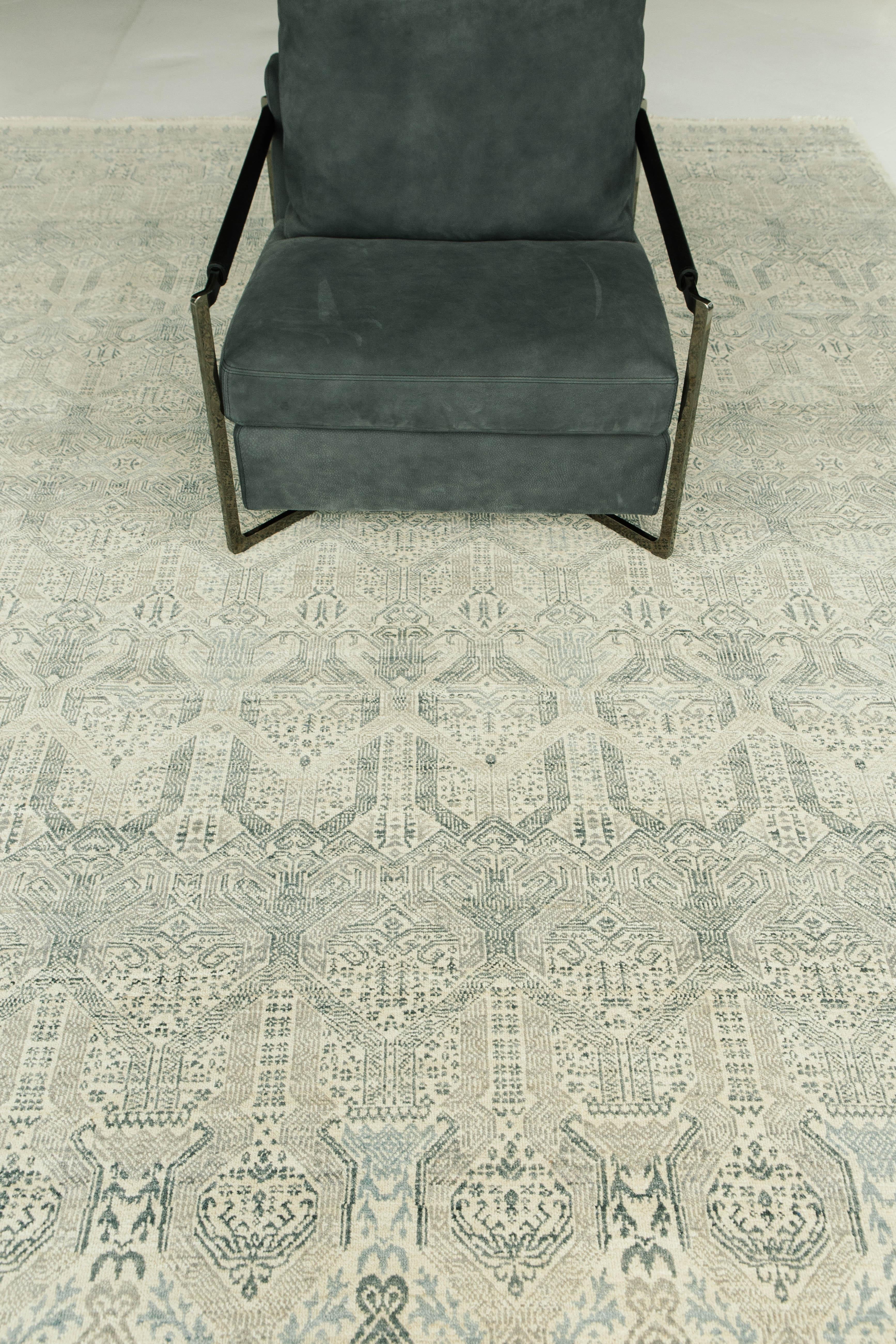 Transitional Design-Teppich mit Allure Dixson im Angebot 10