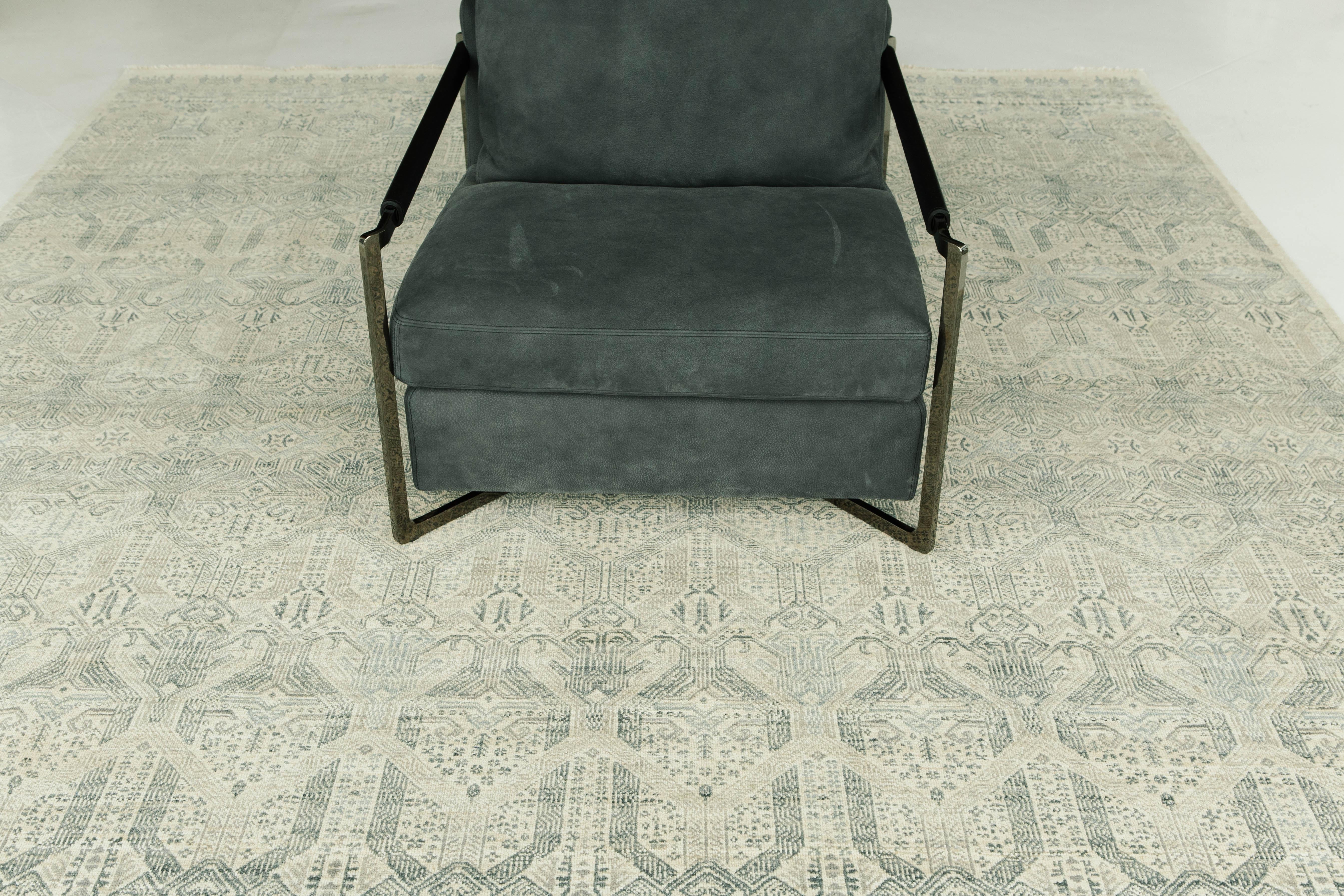 Transitional Design-Teppich mit Allure Dixson im Angebot 11
