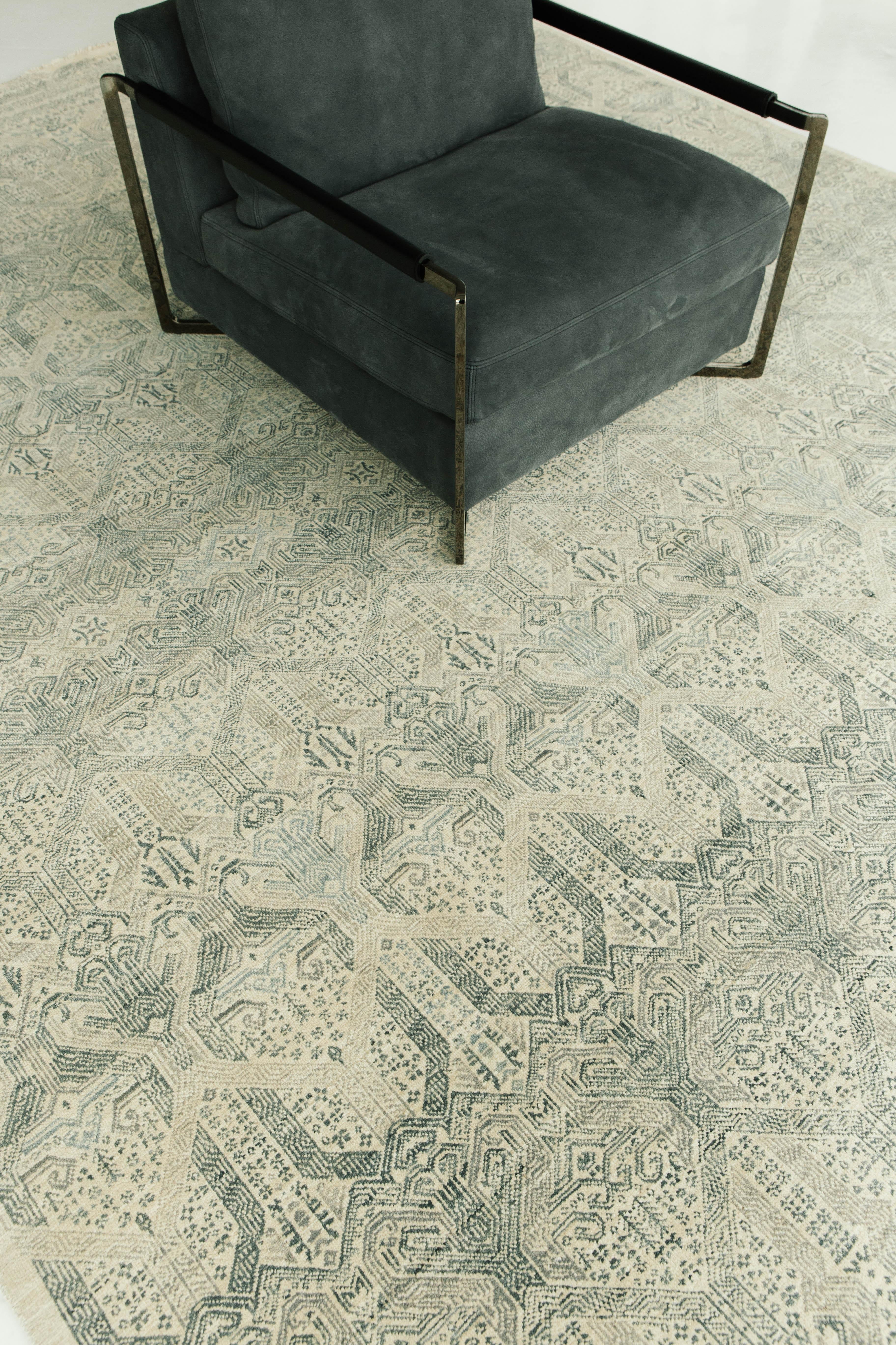 Transitional Design-Teppich mit Allure Dixson im Zustand „Neu“ im Angebot in WEST HOLLYWOOD, CA