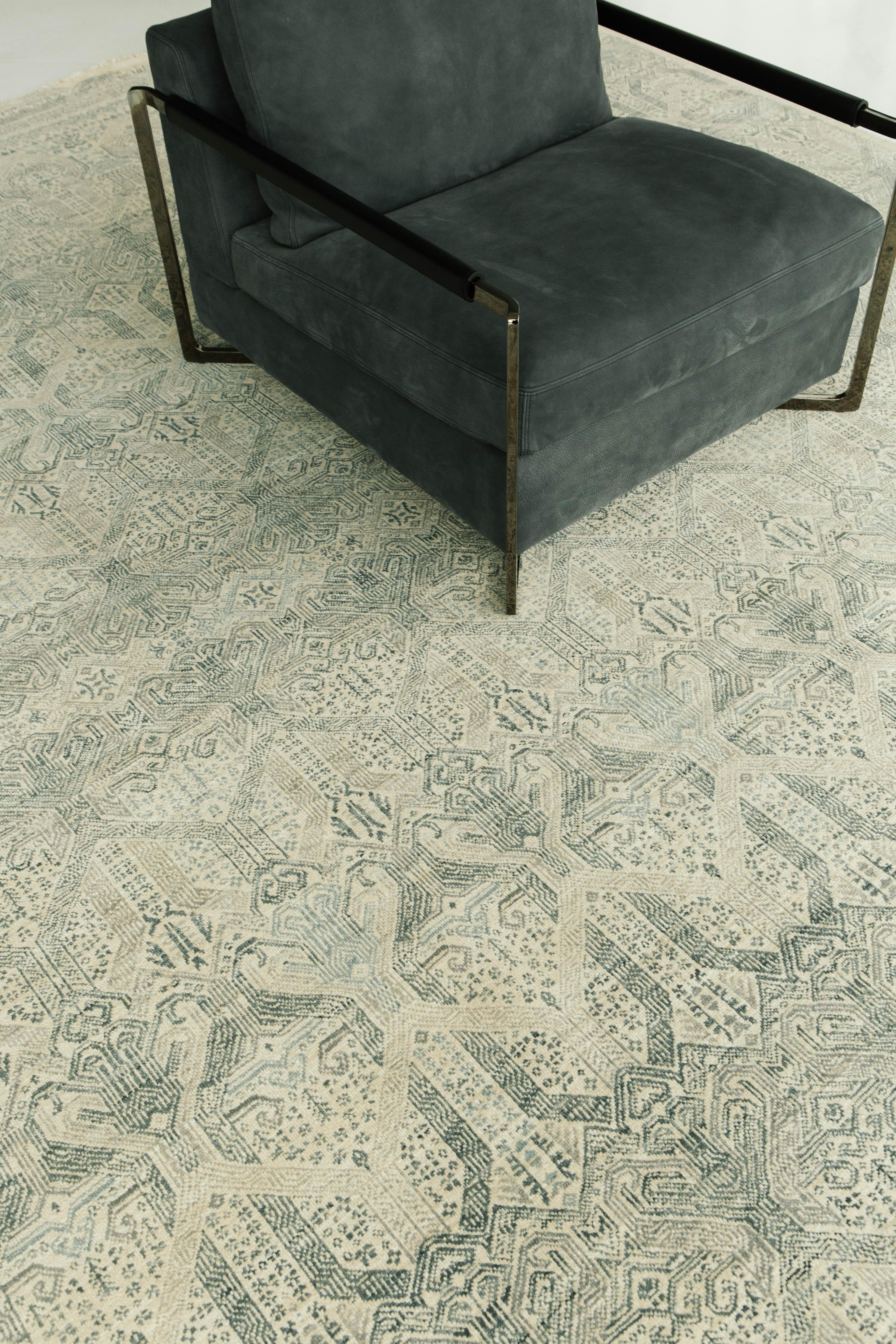 Transitional Design-Teppich mit Allure Dixson (21. Jahrhundert und zeitgenössisch) im Angebot