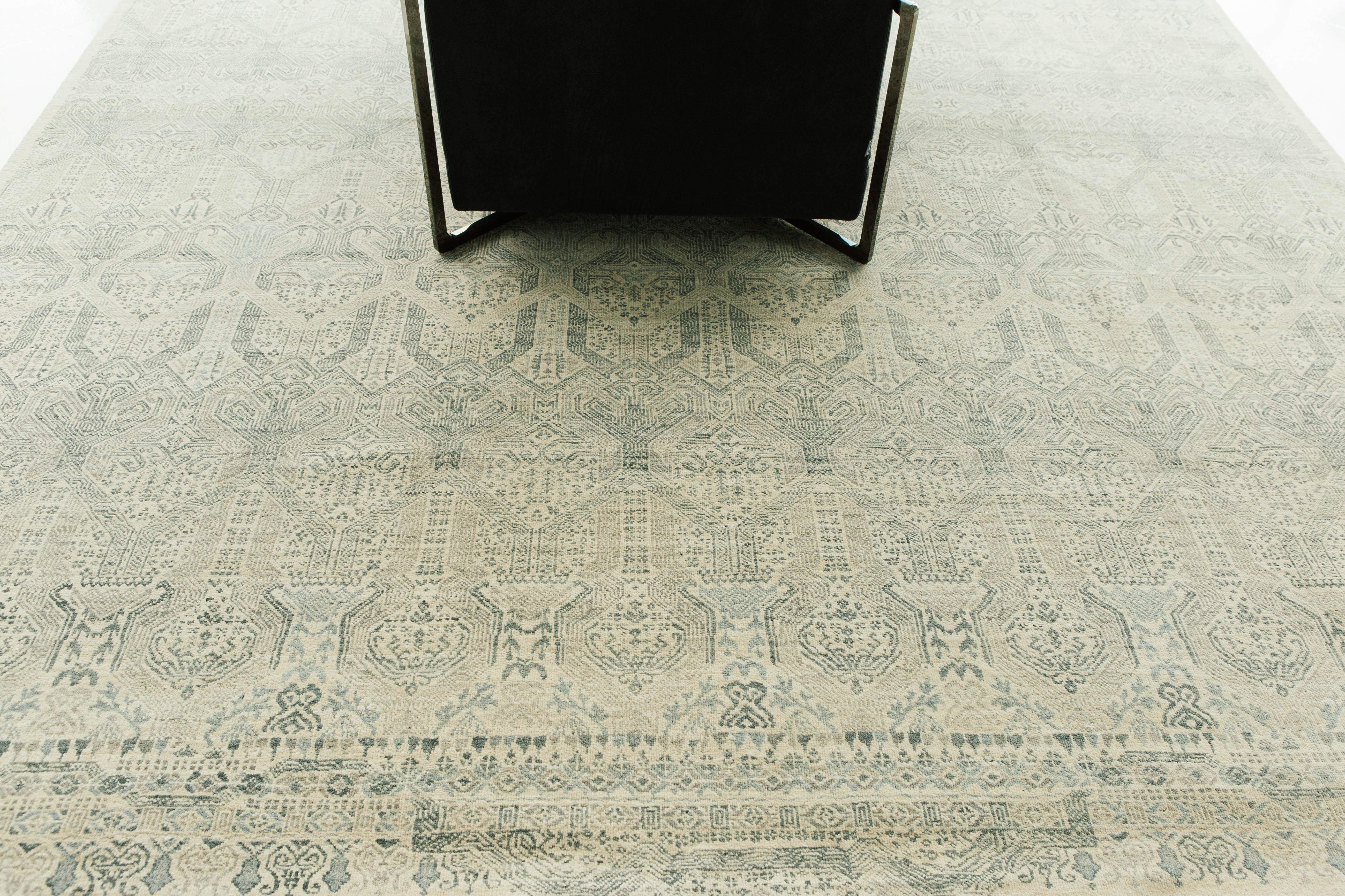 Transitional Design-Teppich mit Allure Dixson im Angebot 2