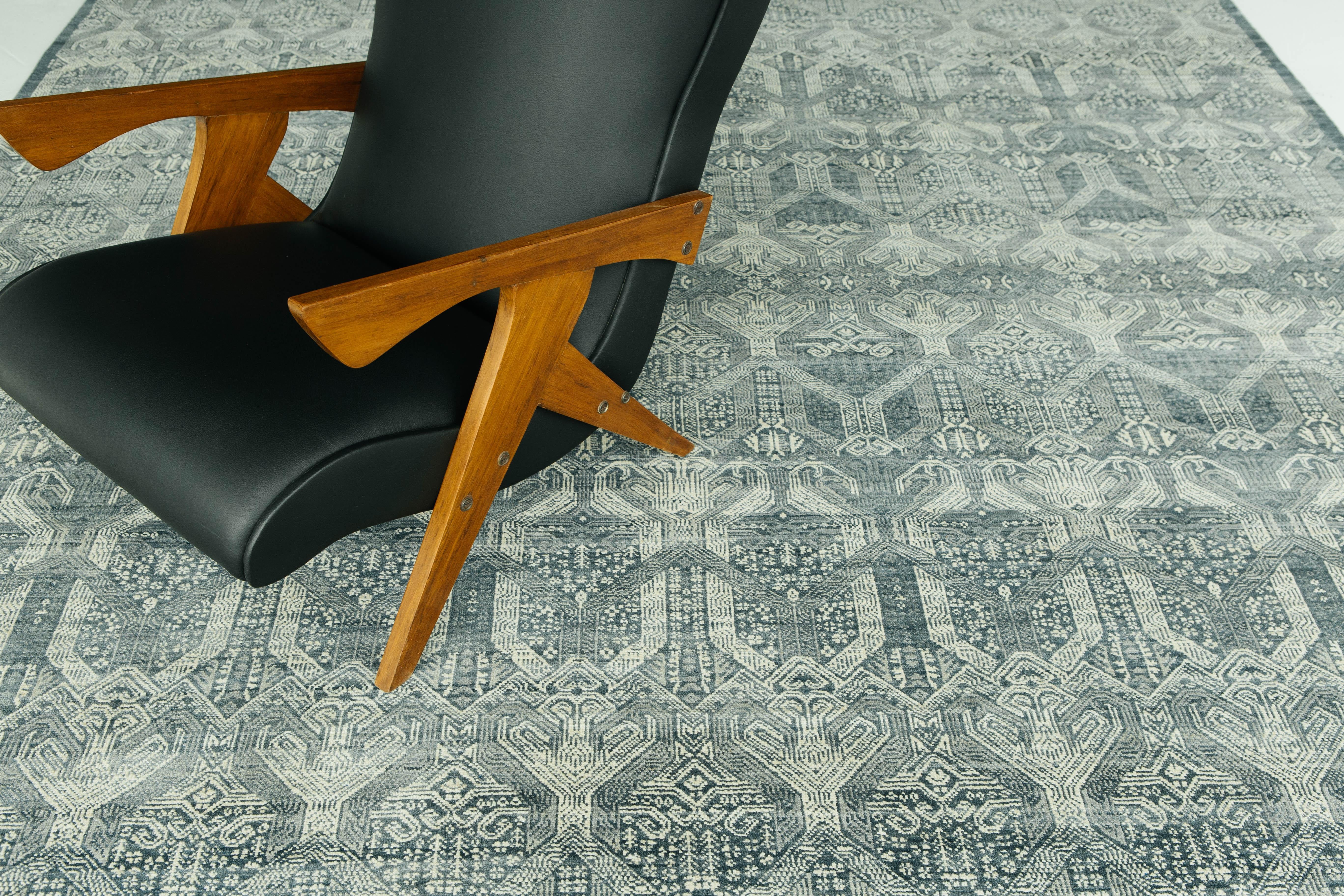 Transitional Design Teppich Allure Dixson von Mehraban im Angebot 4