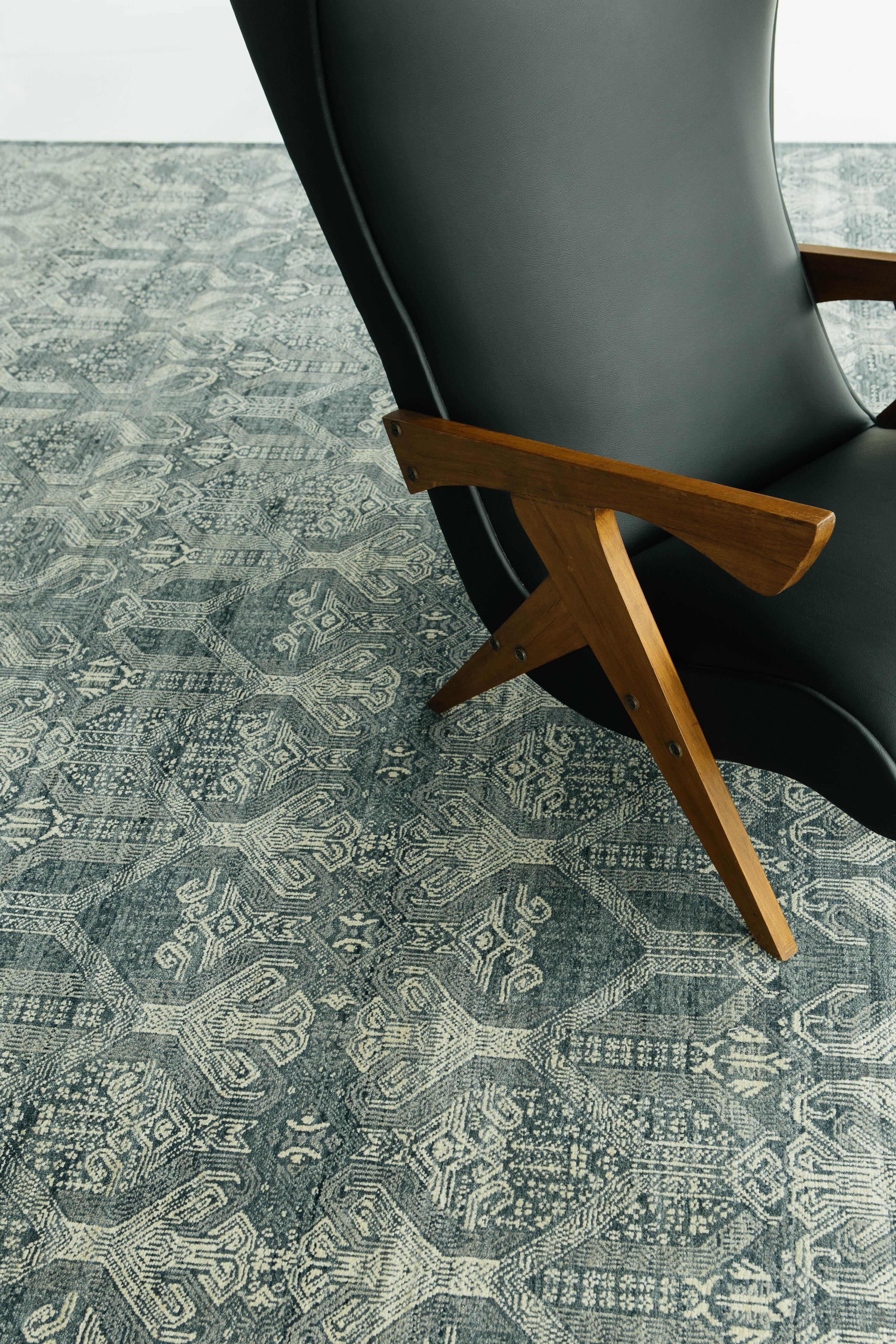 Transitional Design Teppich Allure Dixson von Mehraban im Angebot 6