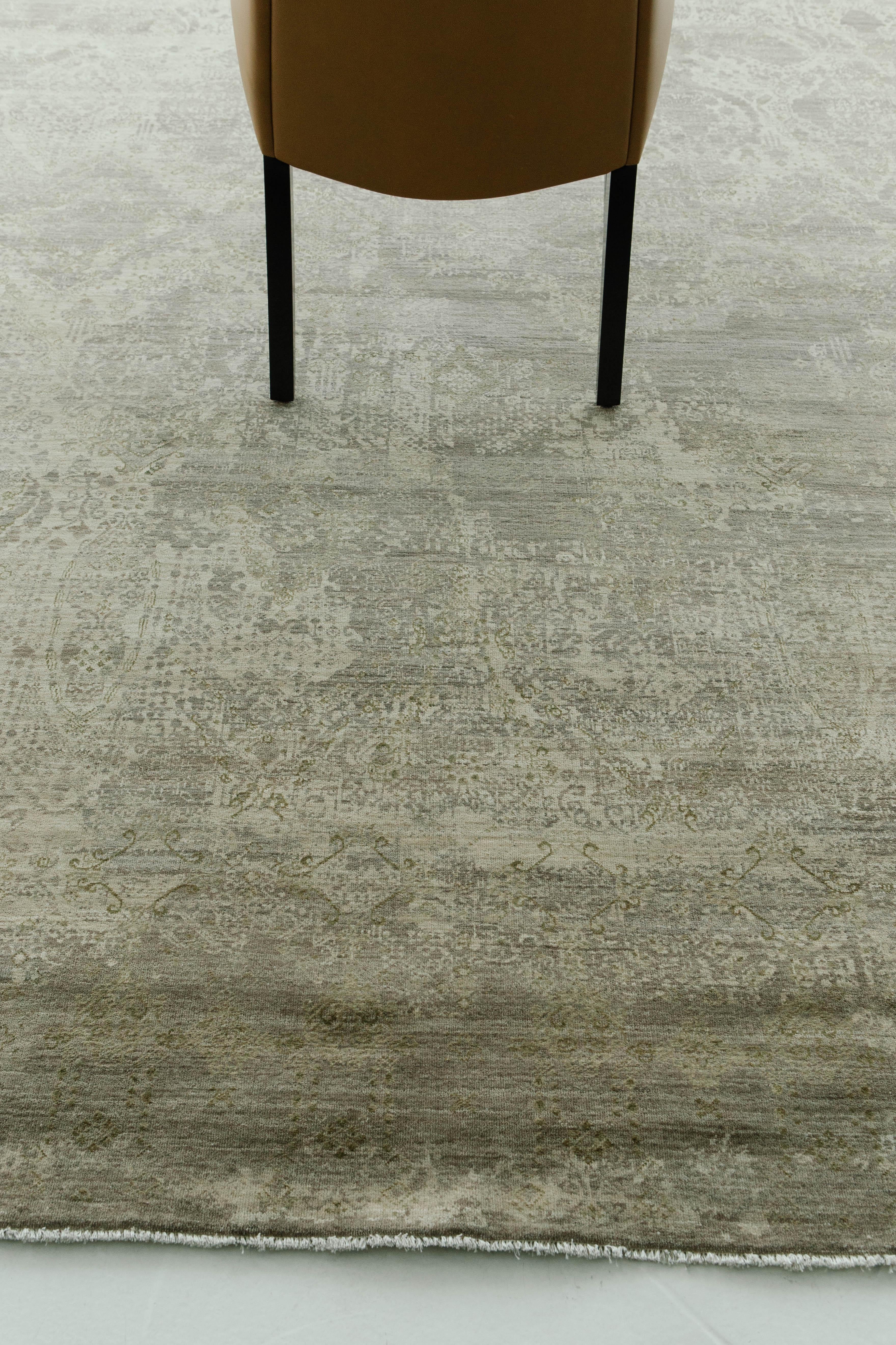 Transitional Design Rug Allure Fiore In New Condition For Sale In WEST HOLLYWOOD, CA