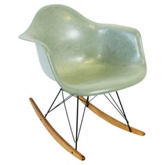 Transitional Eames for Herman Miller Fiberglass RAR Rocking Chair