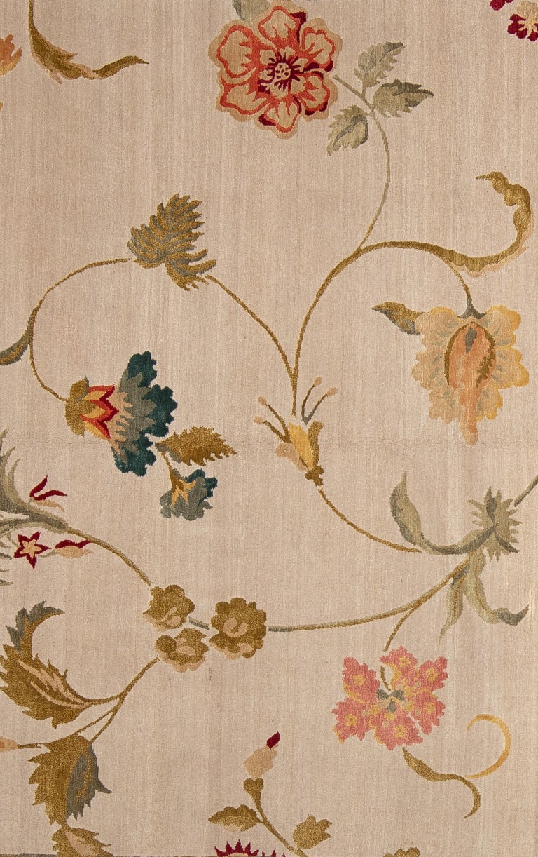 Transitional Hawaiian Style Rug For Sale at 1stDibs